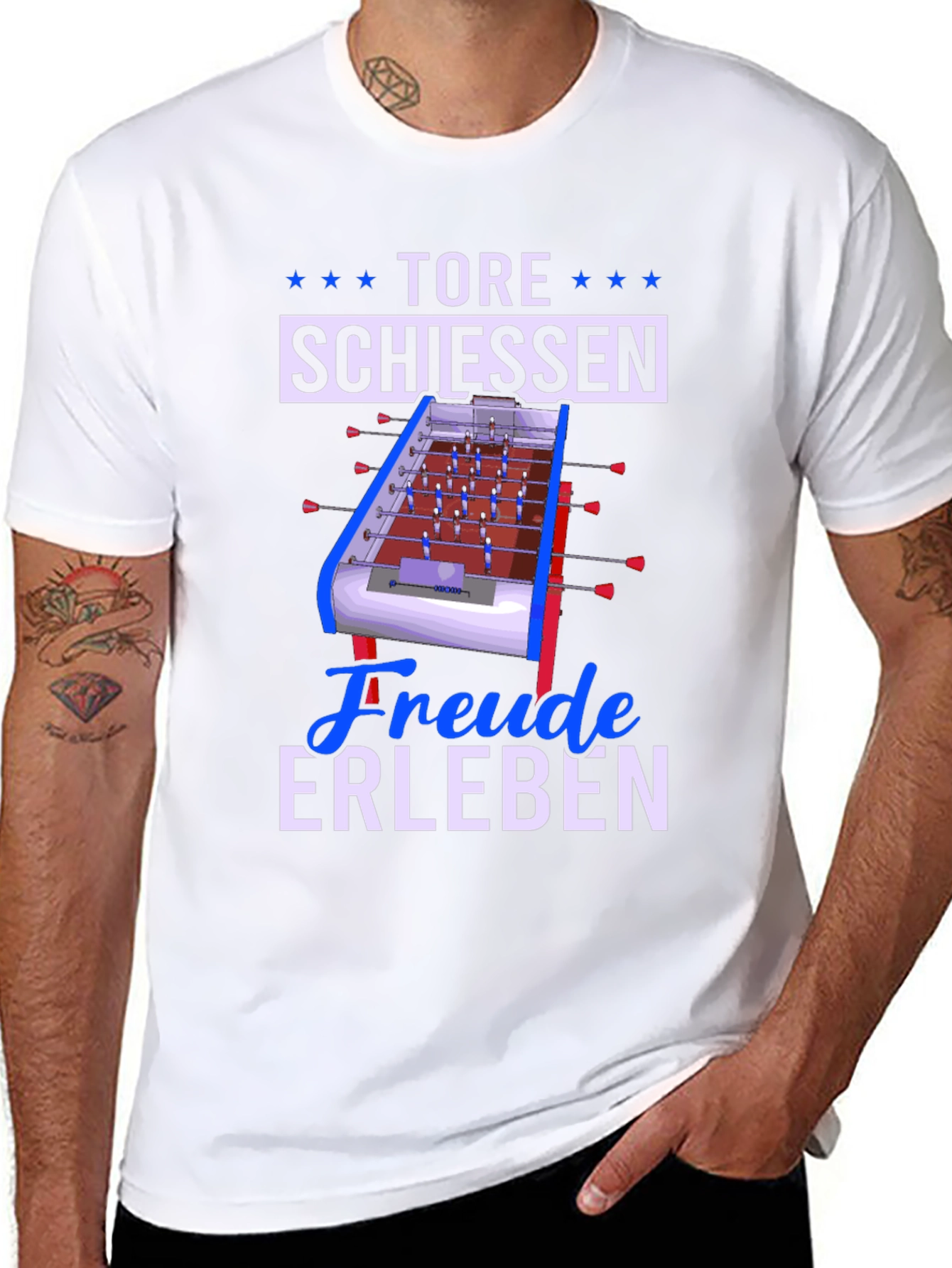 Tore Schiessen T-Shirt - Foosball Passion