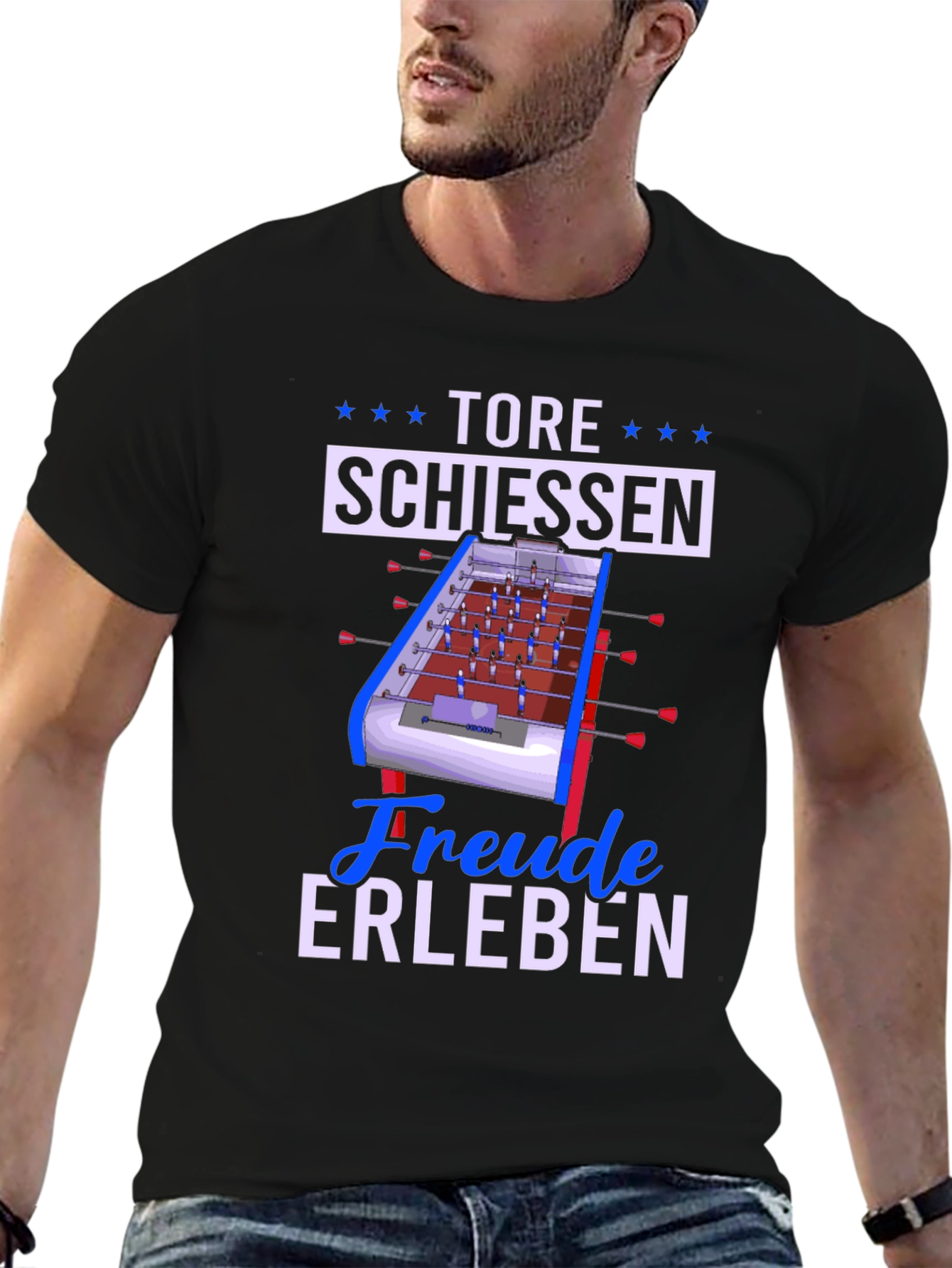 Tore Schiessen T-Shirt - Foosball Passion