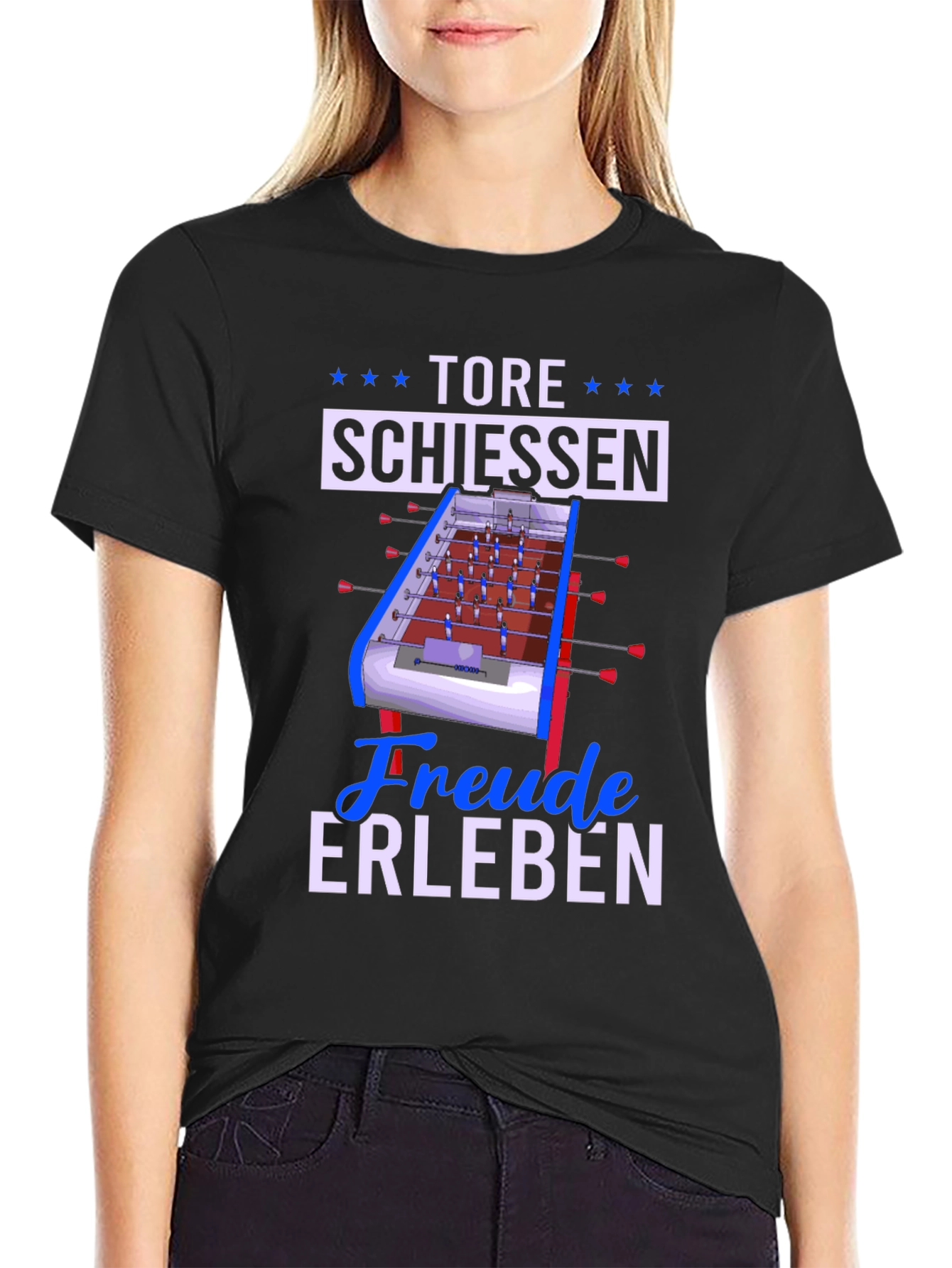 Tore Schiessen T-Shirt - Foosball Passion