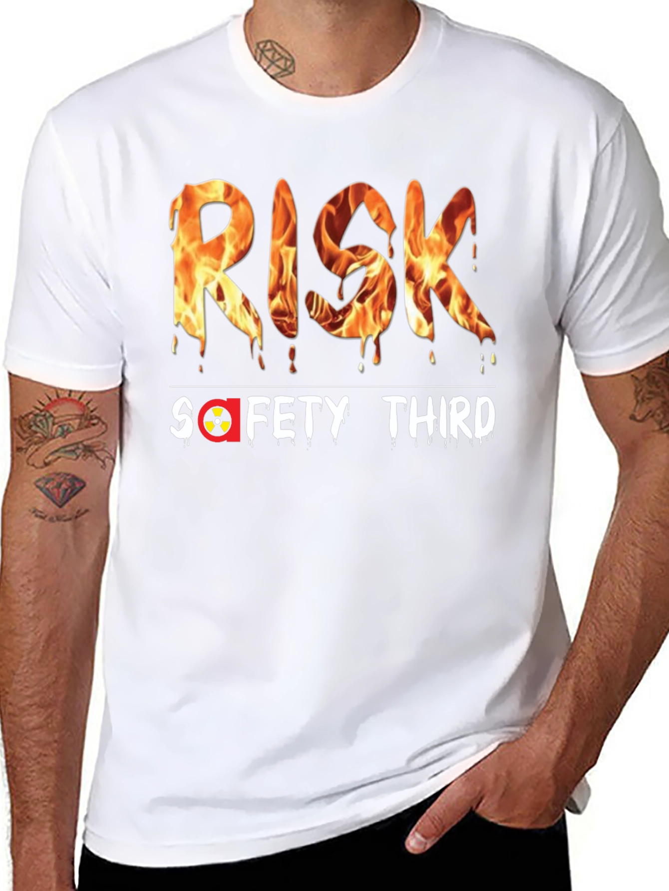 Risk Safety Third Graphic Tee