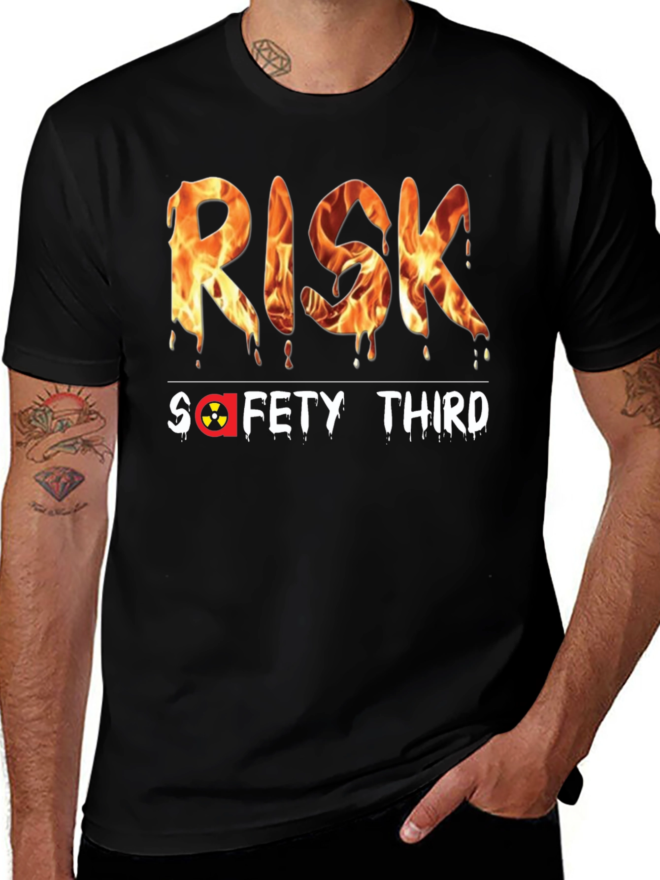 Risk Safety Third Graphic Tee