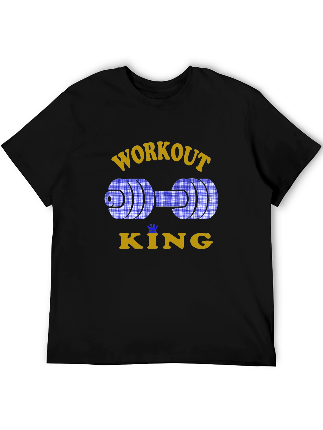 Workout King Graphic T-Shirt - Gym Fitness Apparel