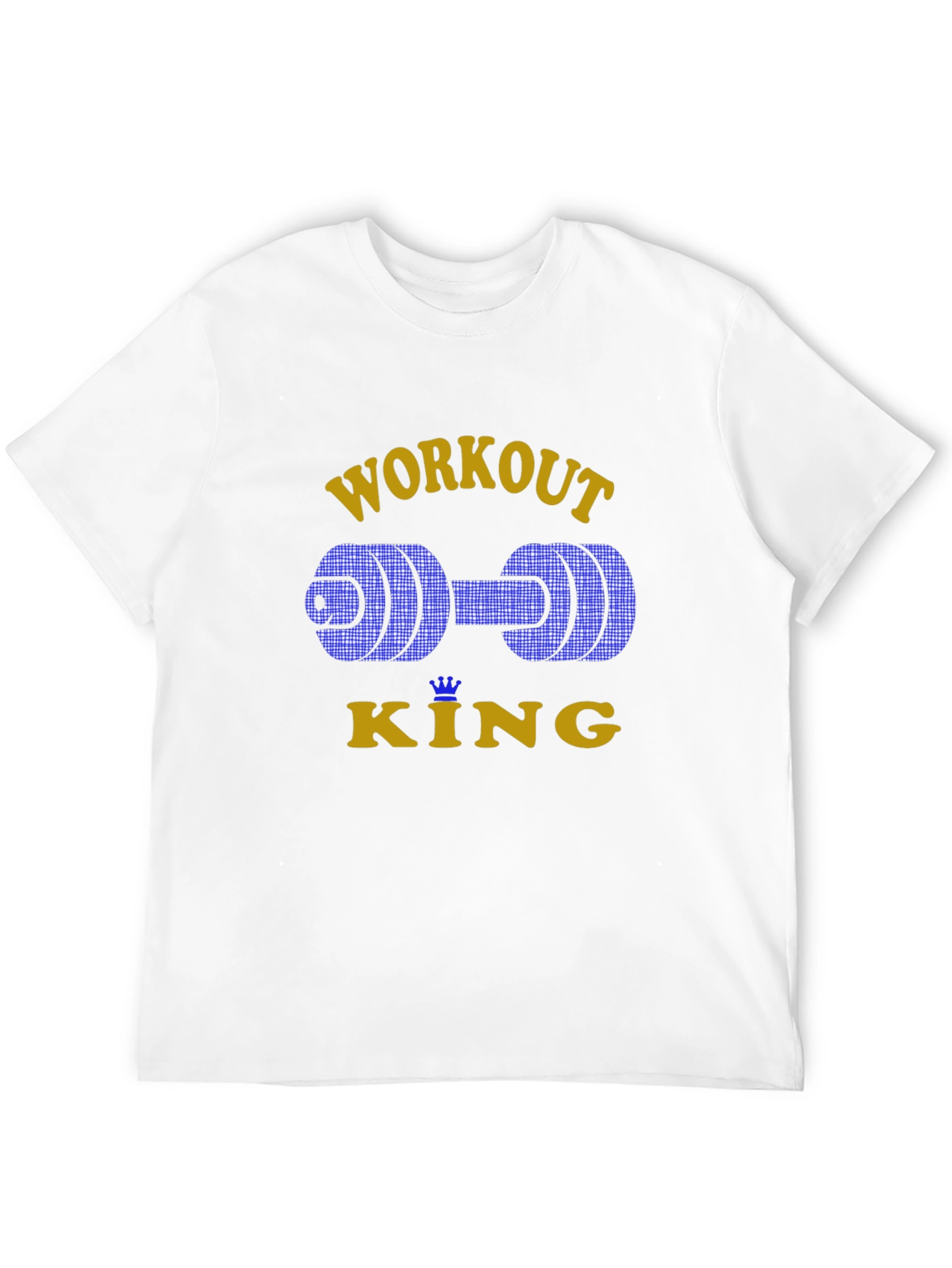 Workout King Graphic T-Shirt - Gym Fitness Apparel