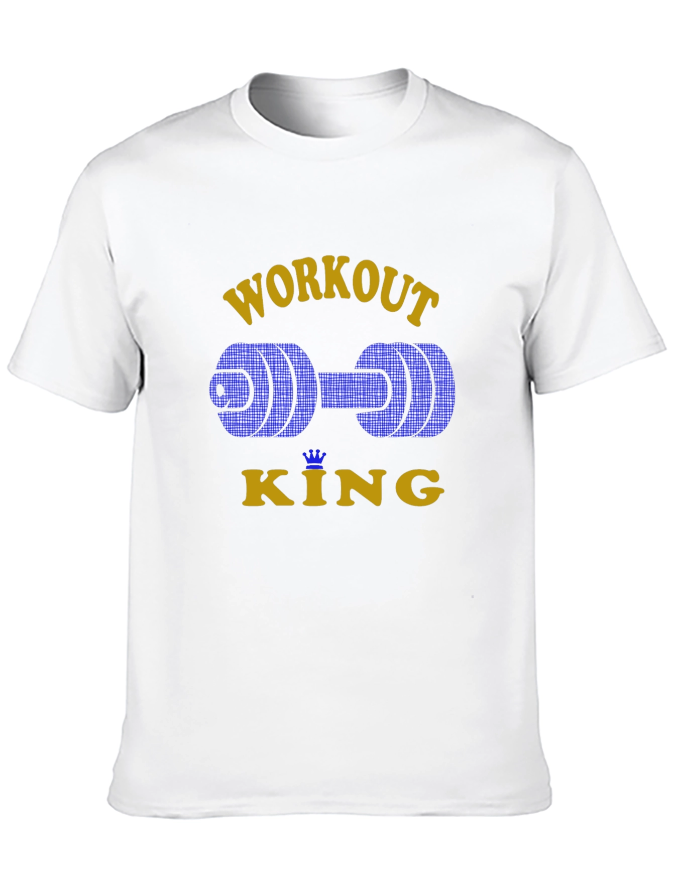 Workout King Graphic T-Shirt - Gym Fitness Apparel