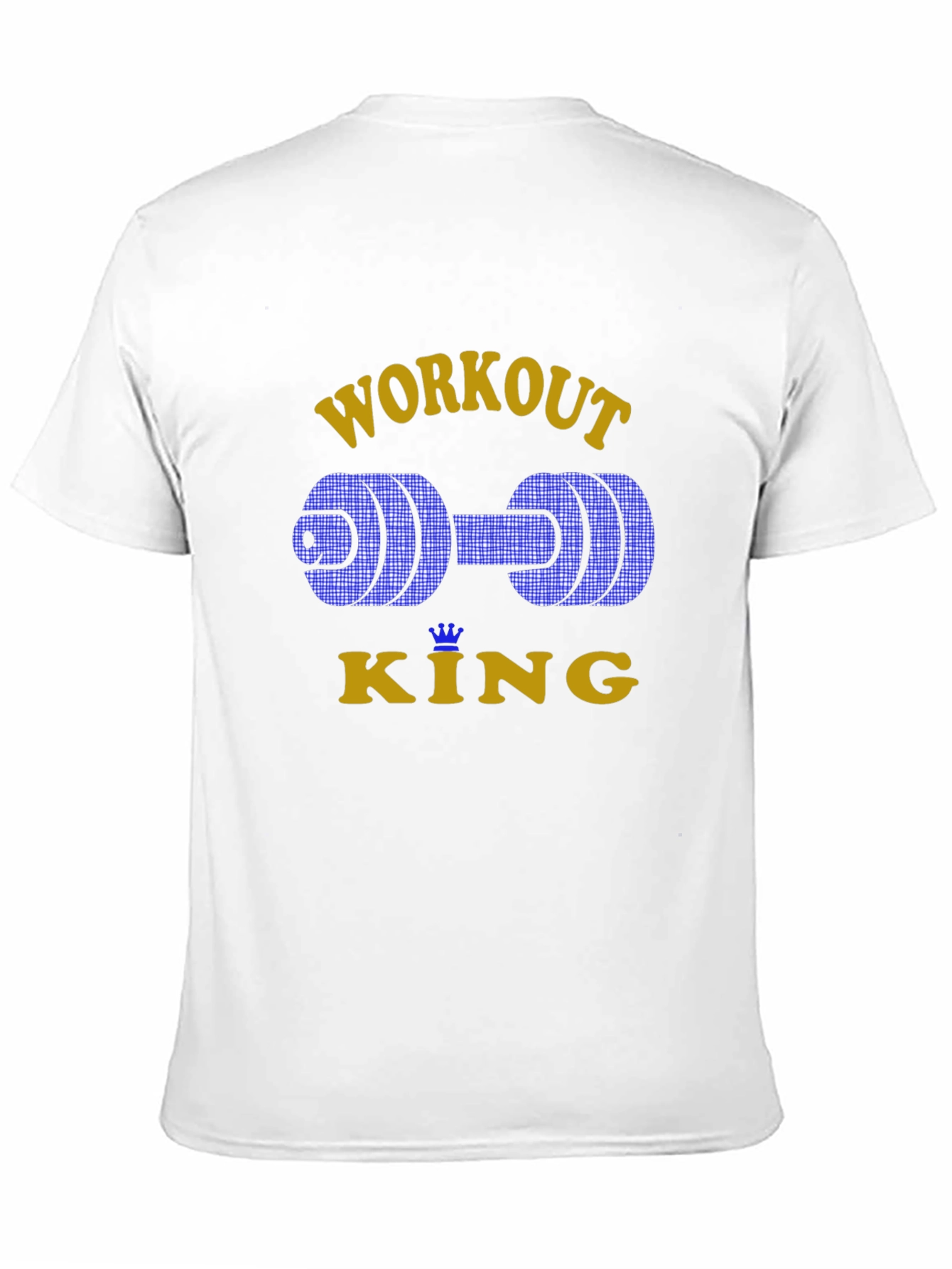 Workout King Graphic T-Shirt - Gym Fitness Apparel