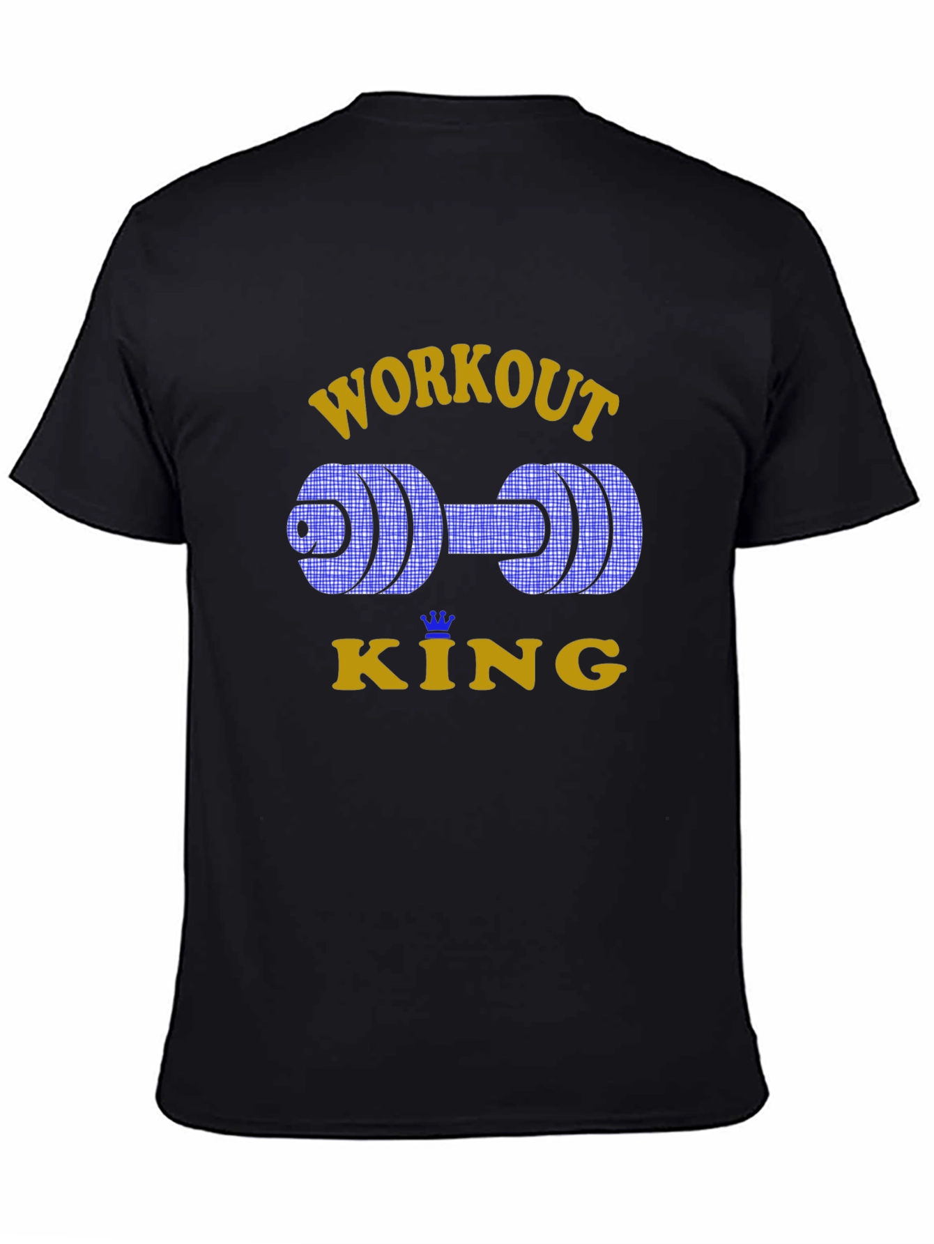 Workout King Graphic T-Shirt - Gym Fitness Apparel