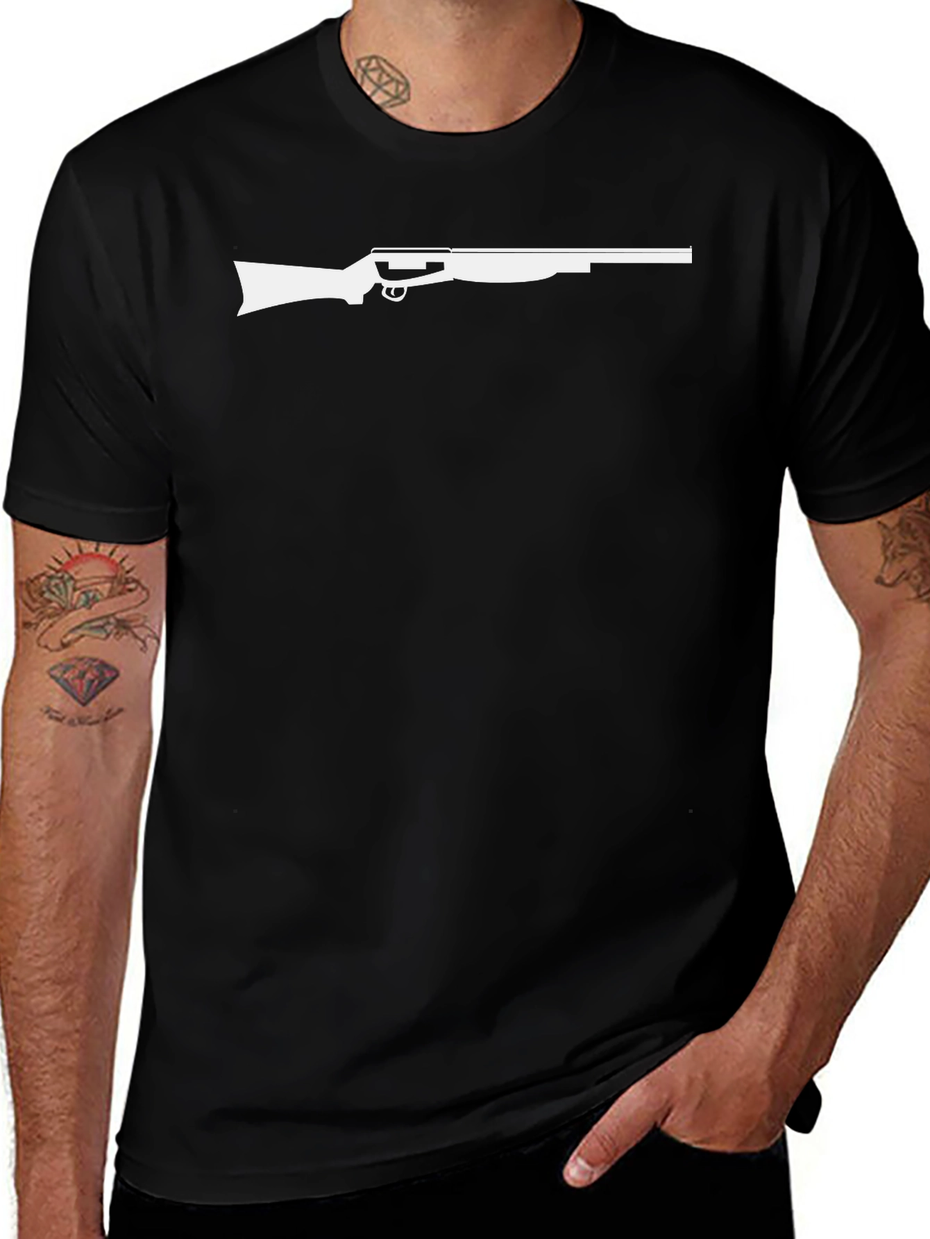 Shotgun T-Shirt - Mens Graphic Tee