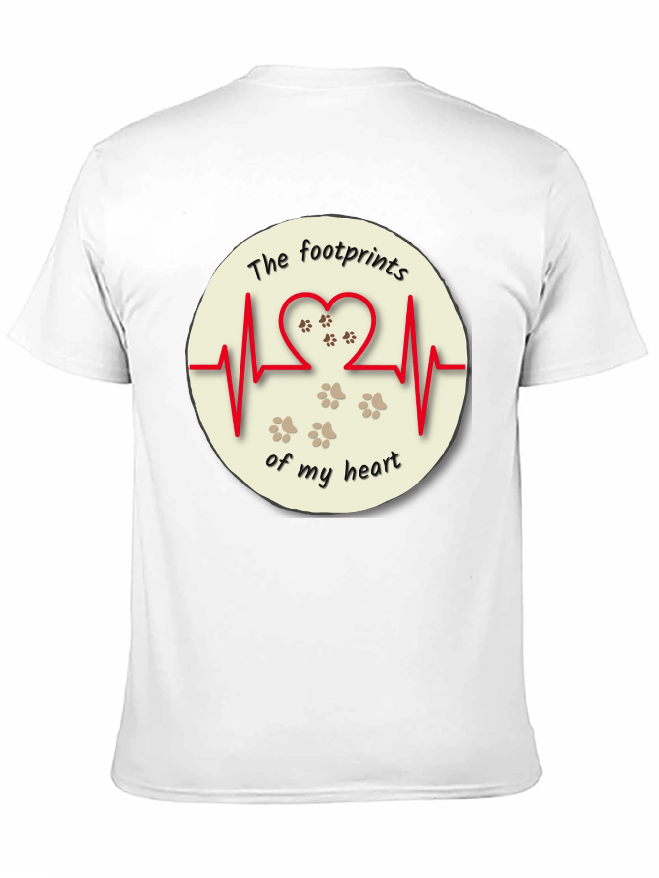 Footprints of My Heart T-Shirt