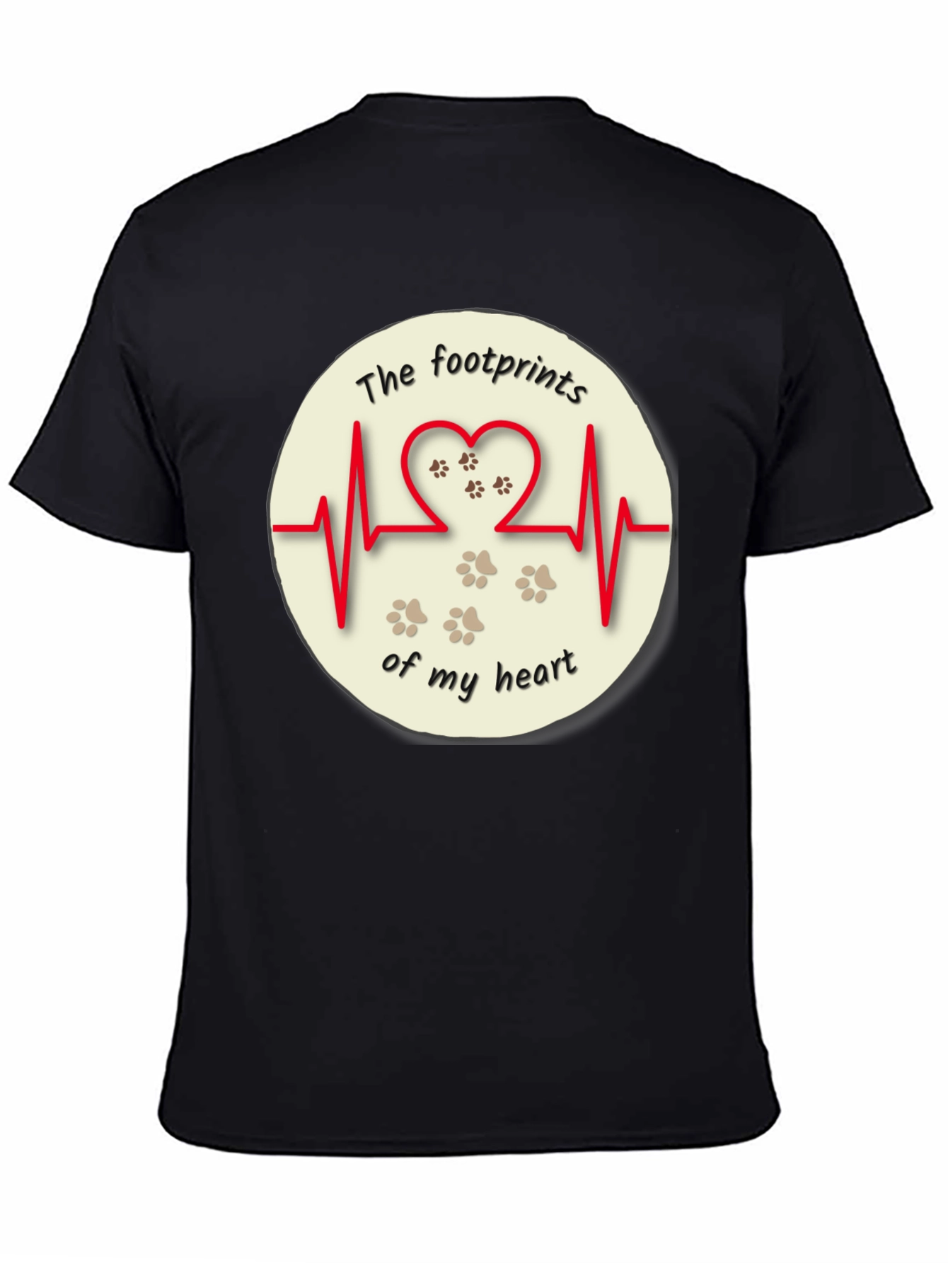 Footprints of My Heart T-Shirt