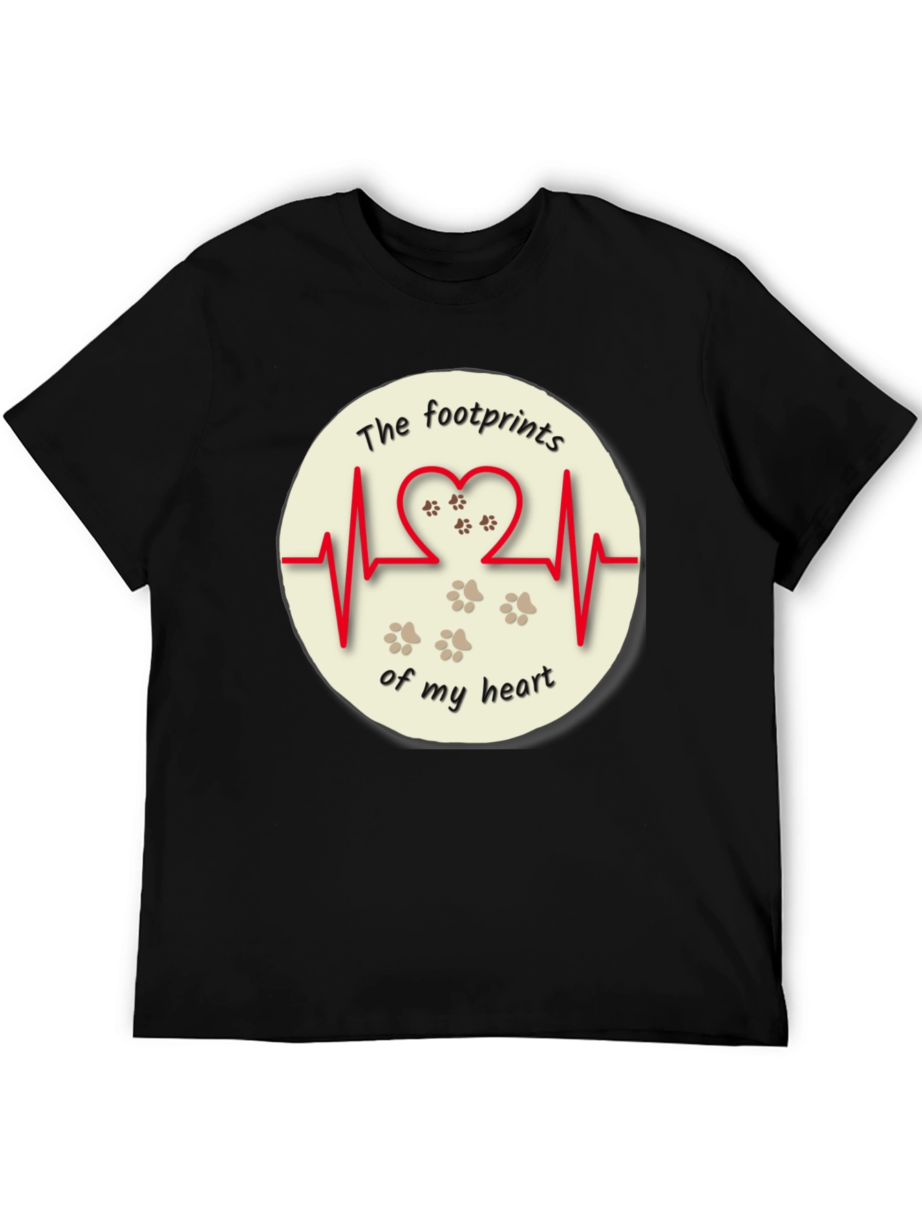 Footprints of My Heart T-Shirt