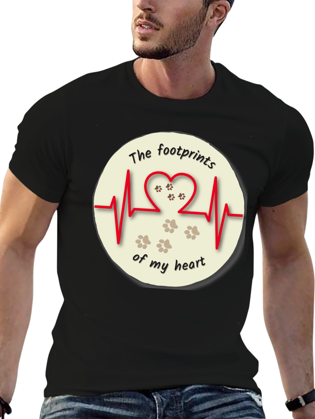 Footprints of My Heart T-Shirt
