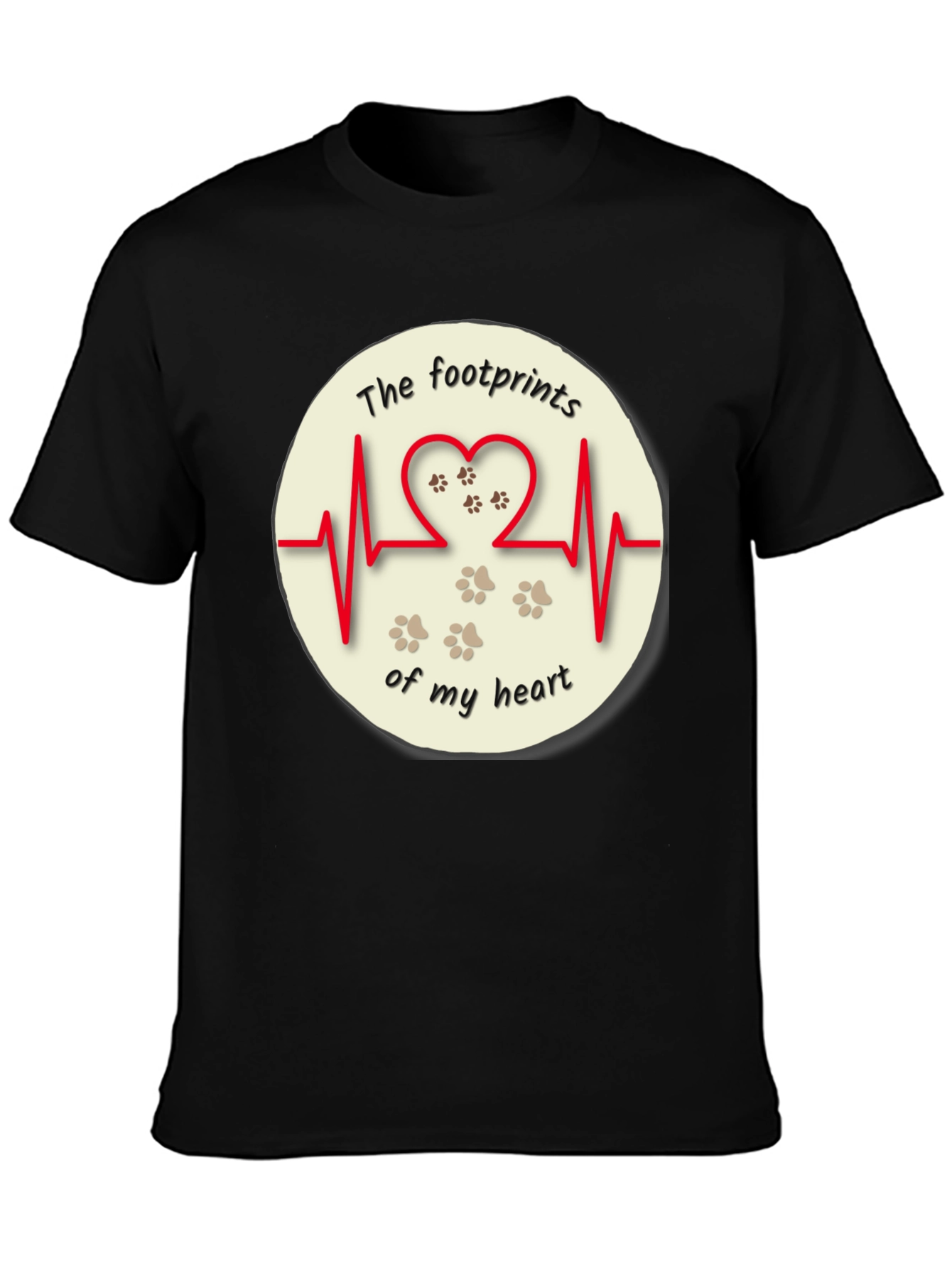 Footprints of My Heart T-Shirt