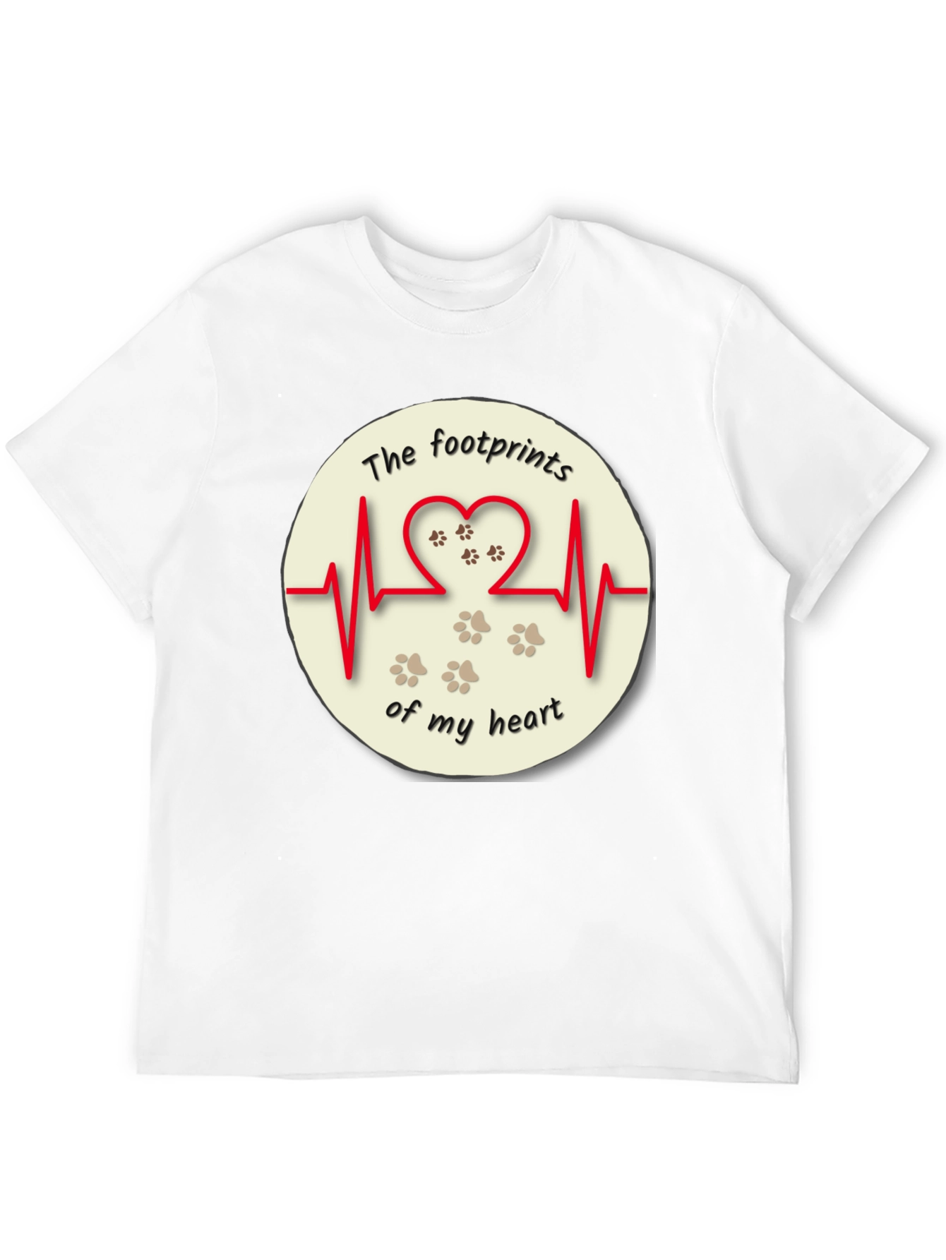 Footprints of My Heart T-Shirt