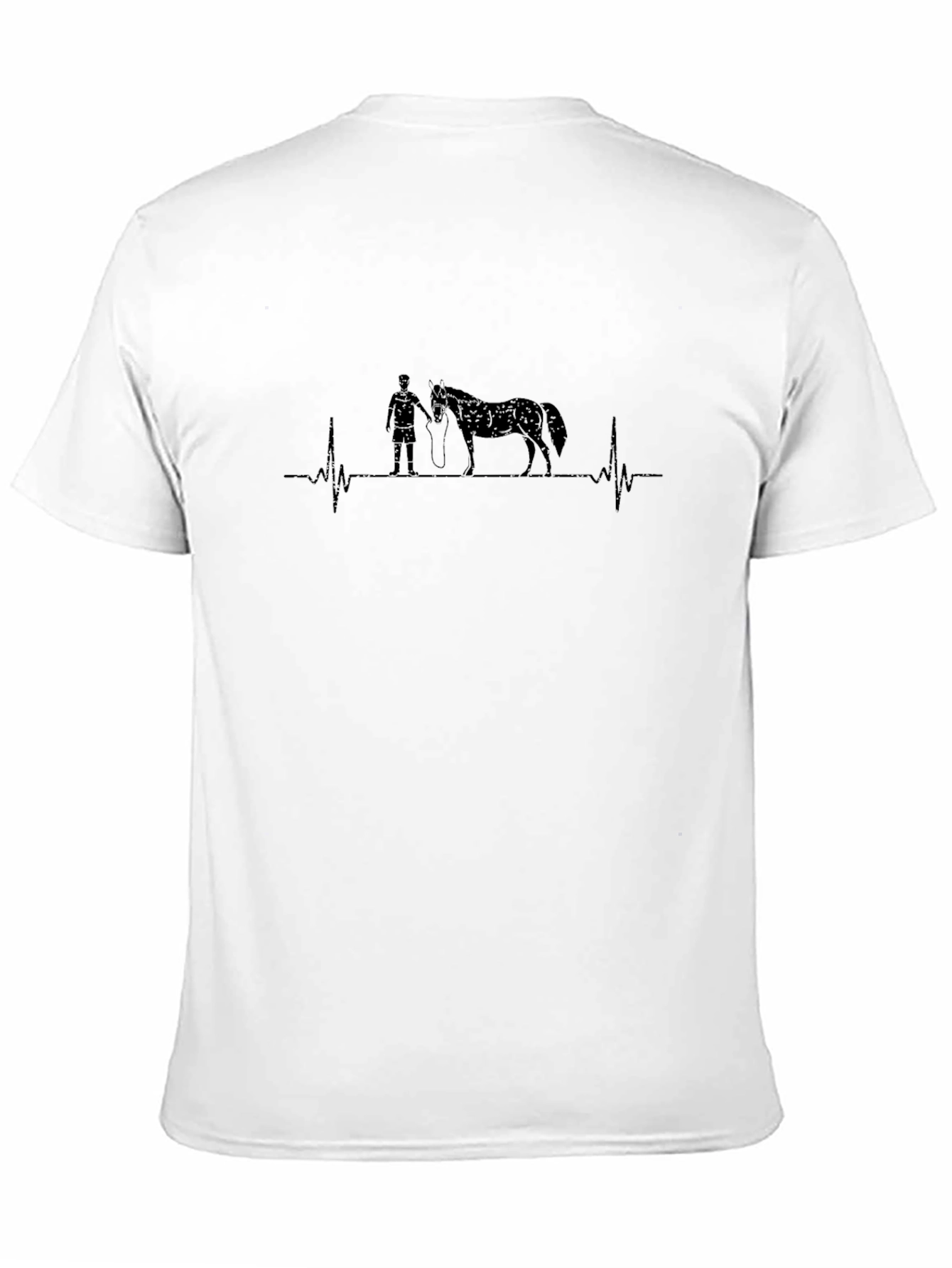 Horse Lover Heartbeat Graphic Tee