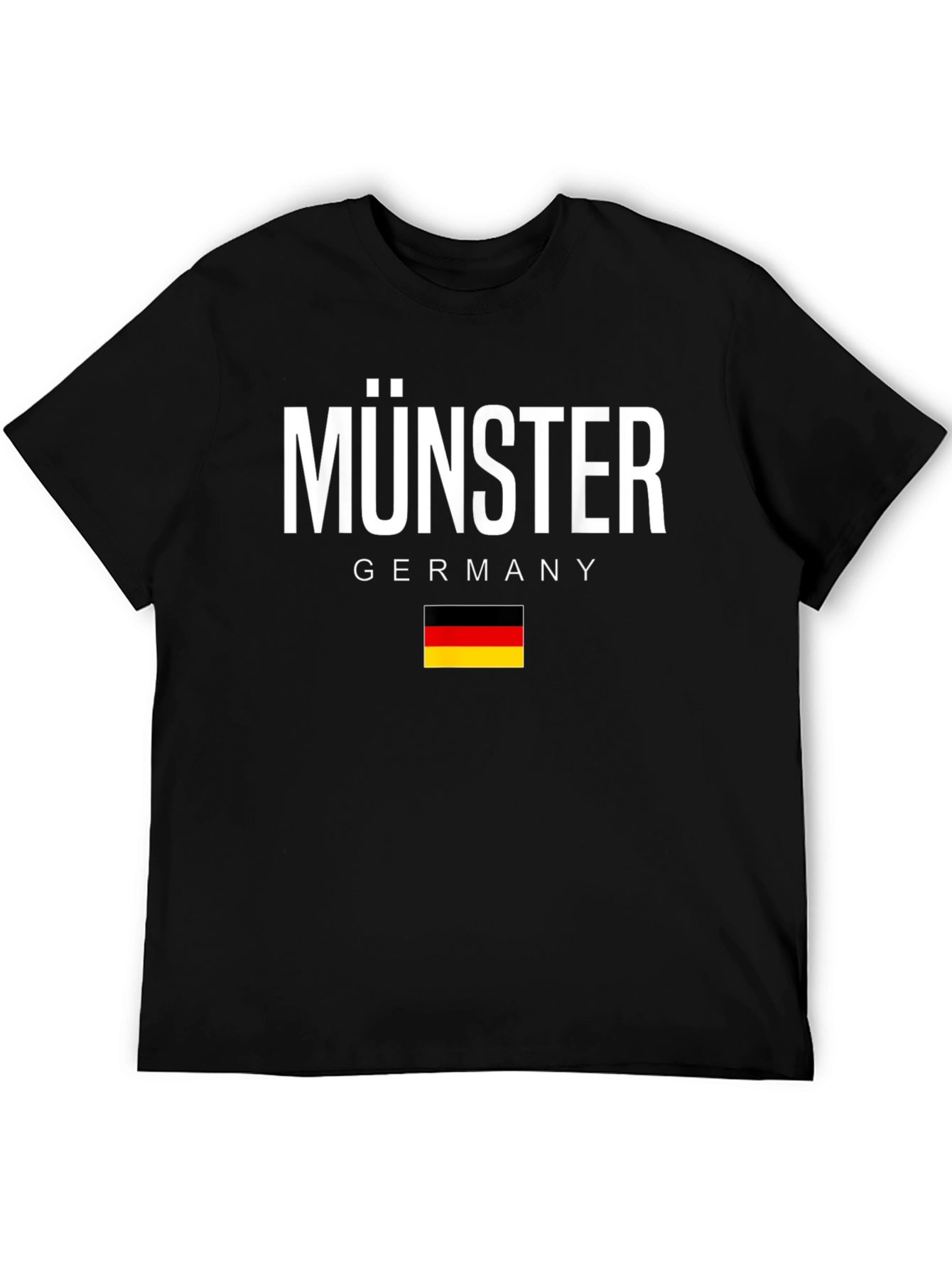 Münster Germany T-Shirt German Flag Souvenir Tee