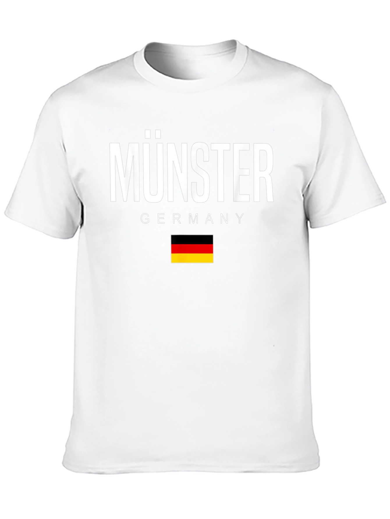 Münster Germany T-Shirt German Flag Souvenir Tee