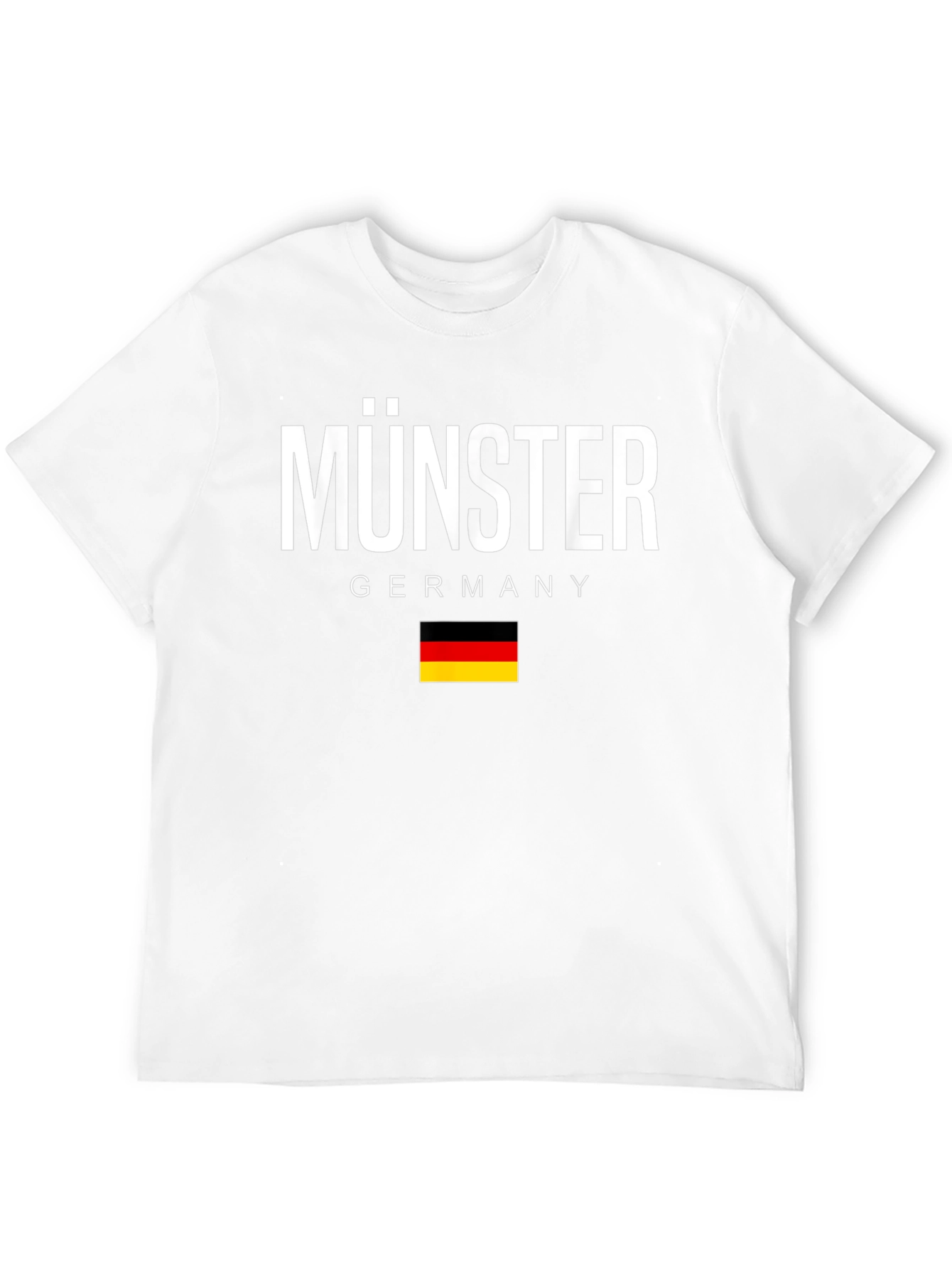 Münster Germany T-Shirt German Flag Souvenir Tee