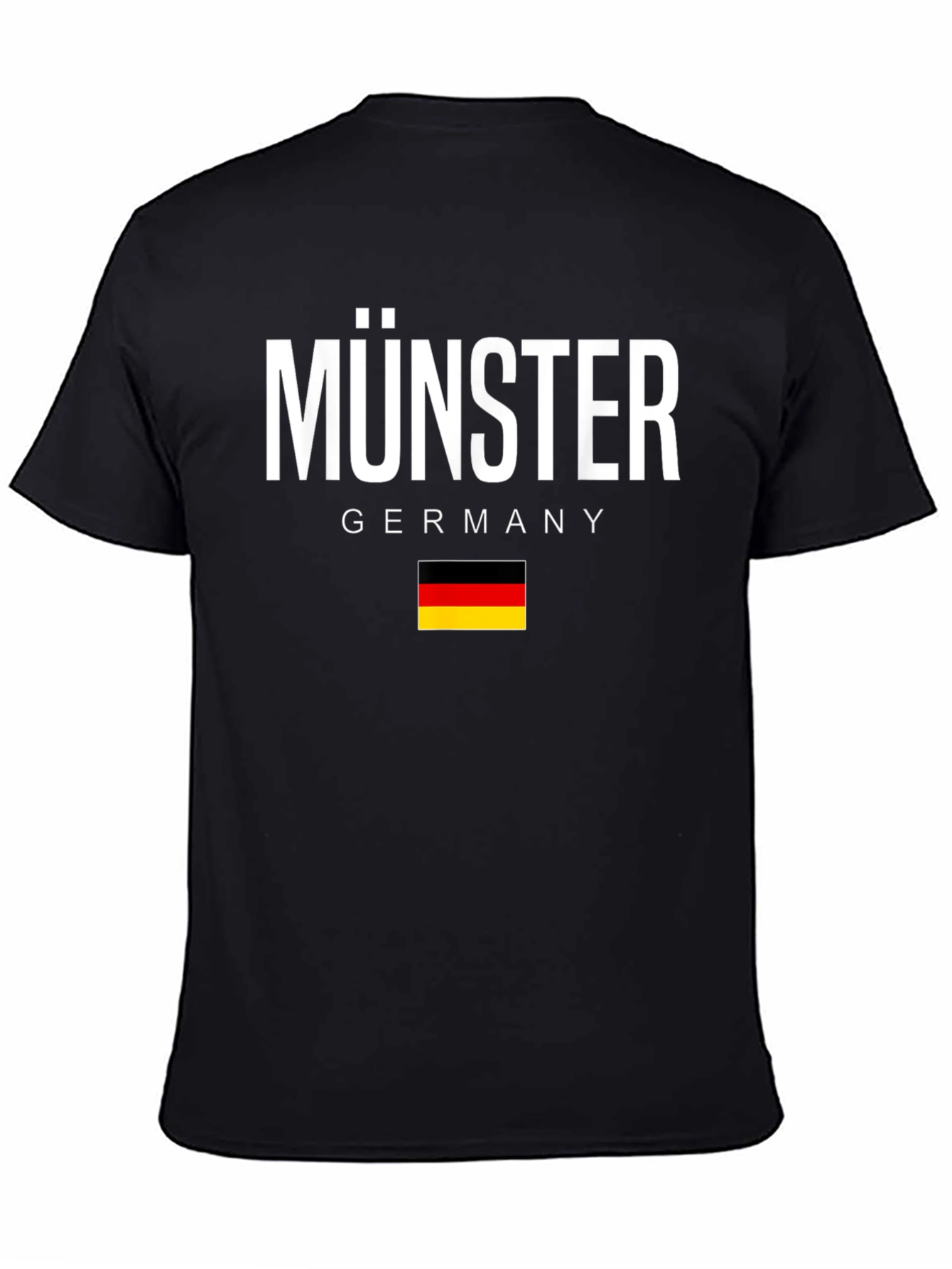 Münster Germany T-Shirt German Flag Souvenir Tee