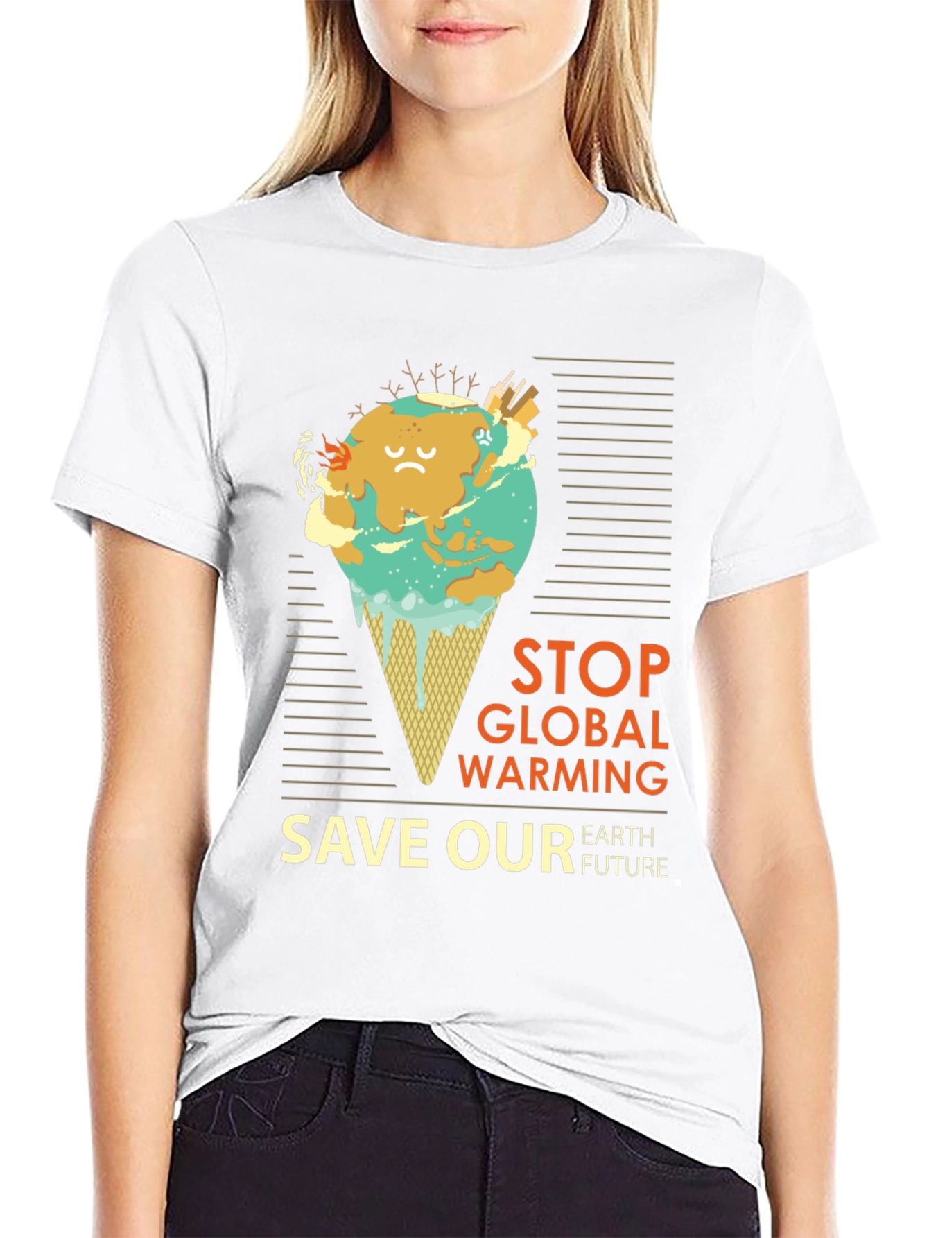 Stop Global Warming Graphic Tee