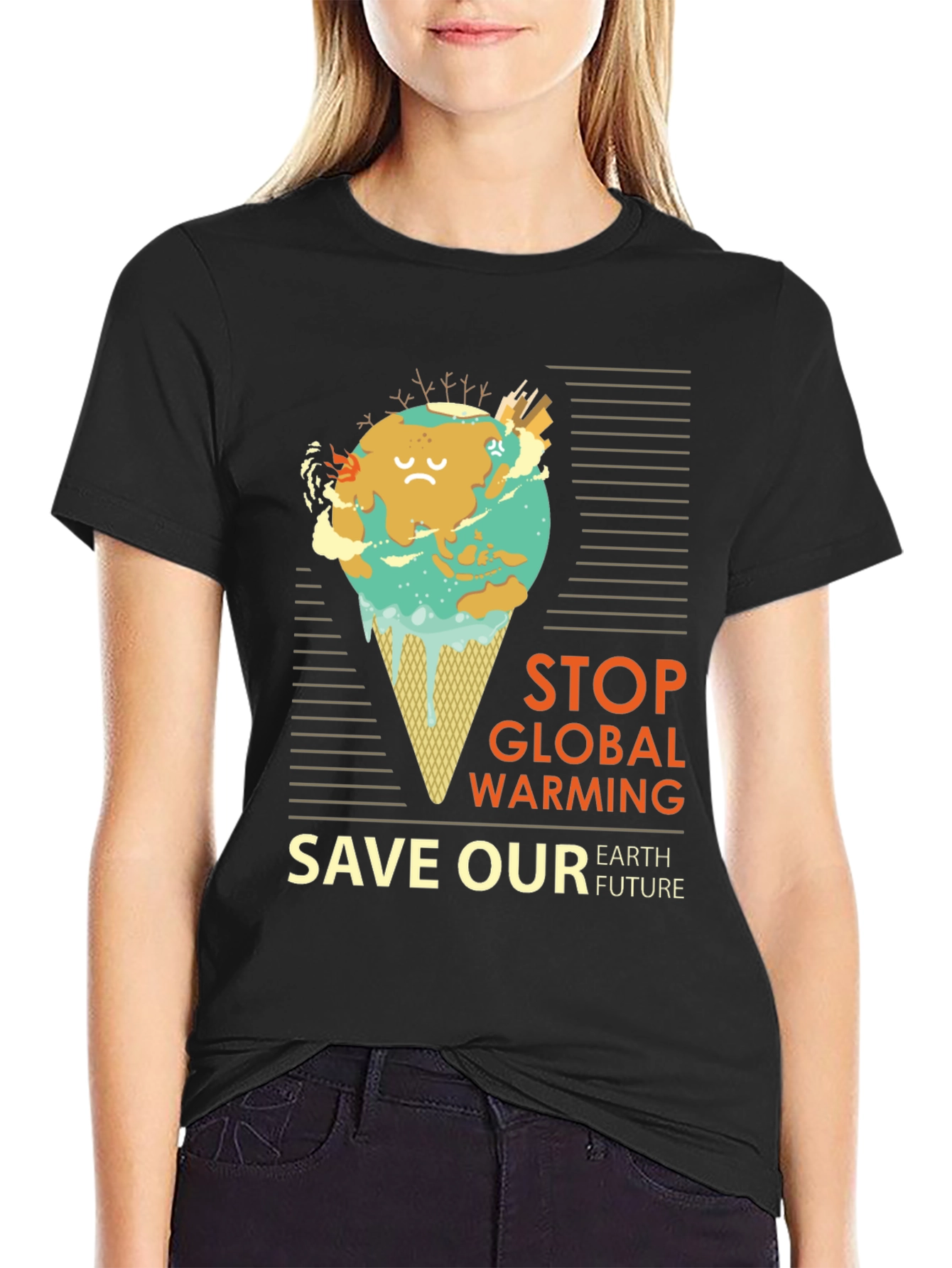 Stop Global Warming Graphic Tee