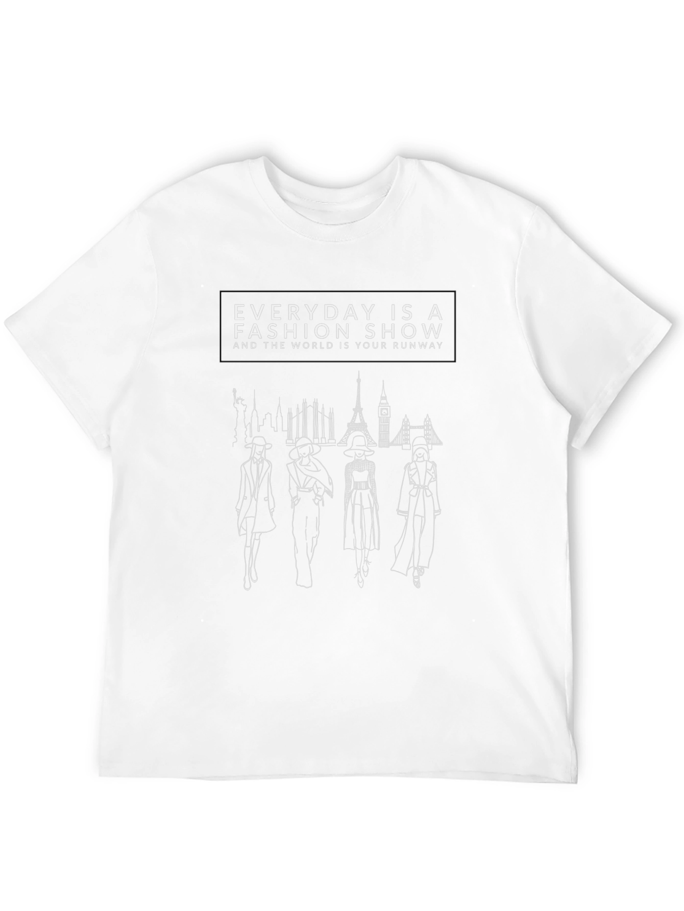 Everyday is a Fashion Show Graphic Tee