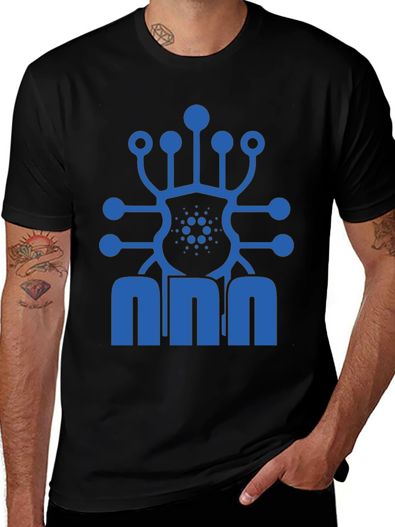 Cardano ADA Crypto Black T-Shirt