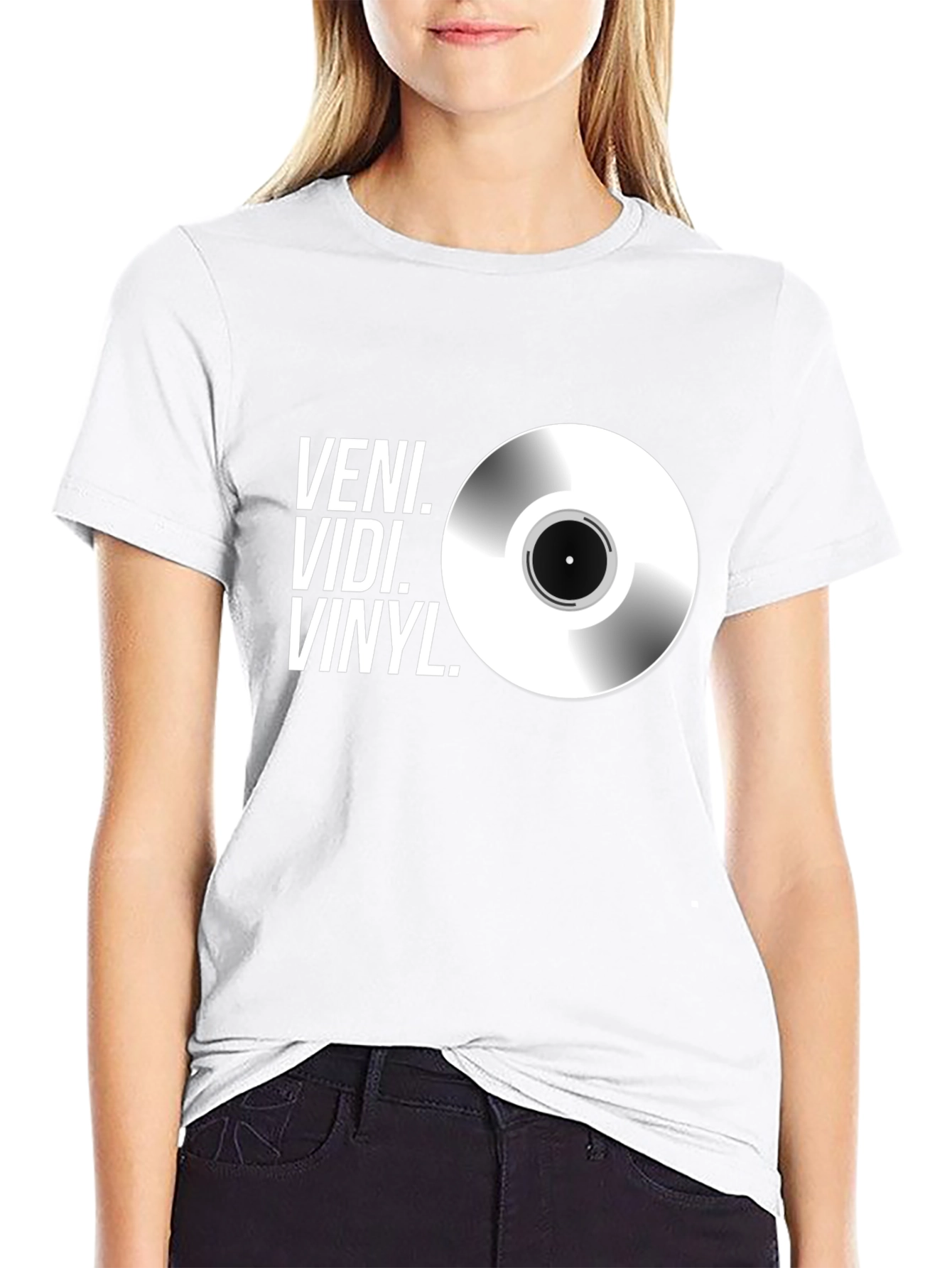 Veni Vidi Vinyl T-Shirt - Music Lover Tee