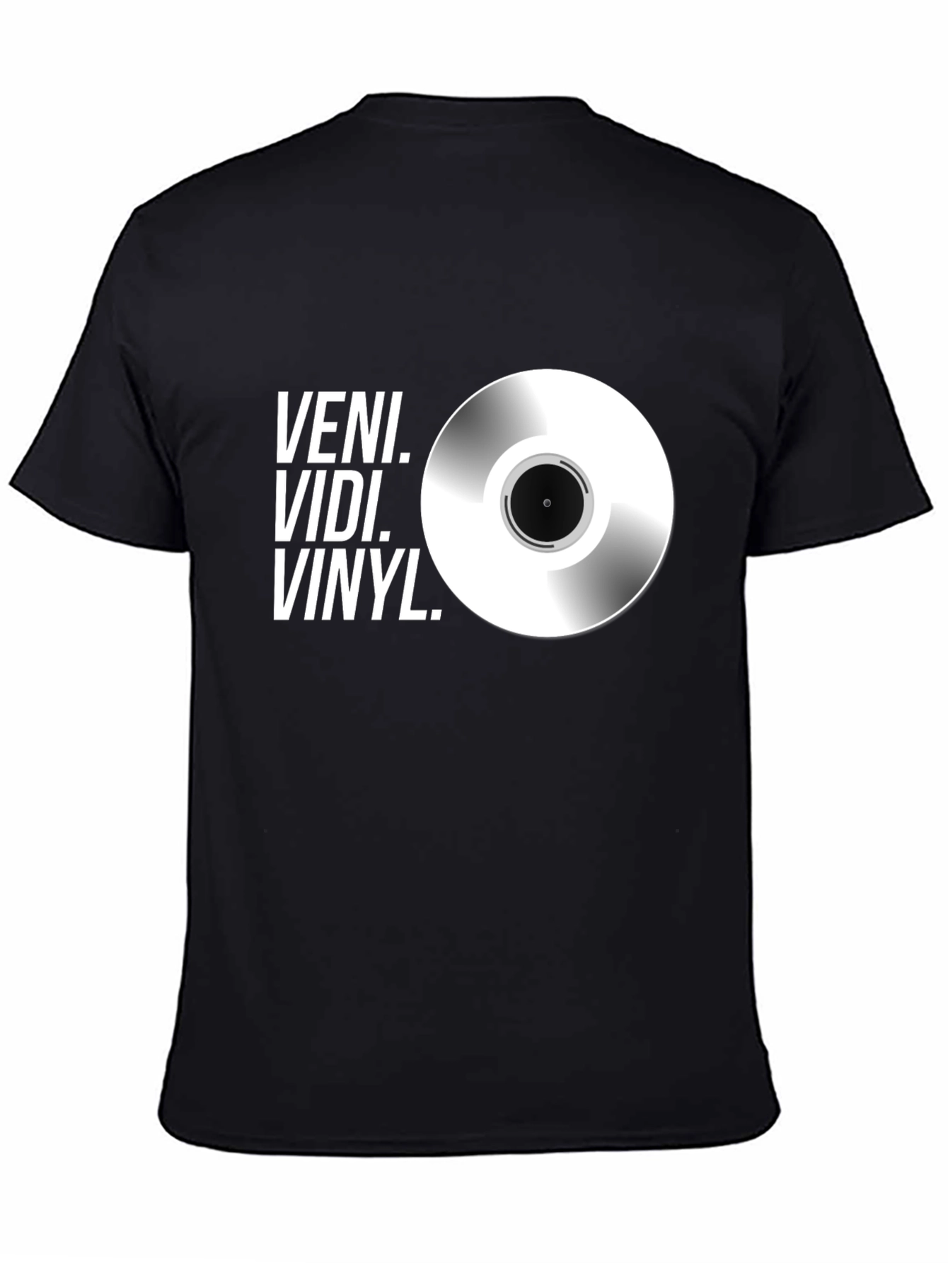 Veni Vidi Vinyl T-Shirt - Music Lover Tee