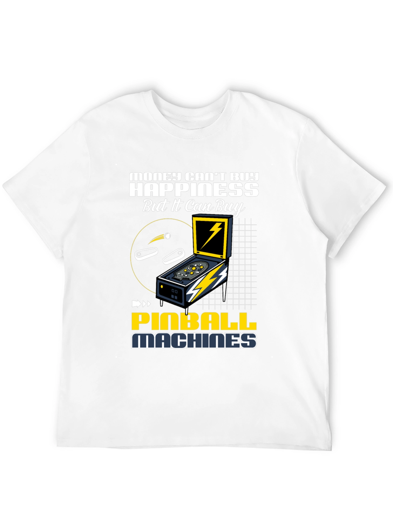 Pinball Machine Graphic Tee - Buy Happiness
