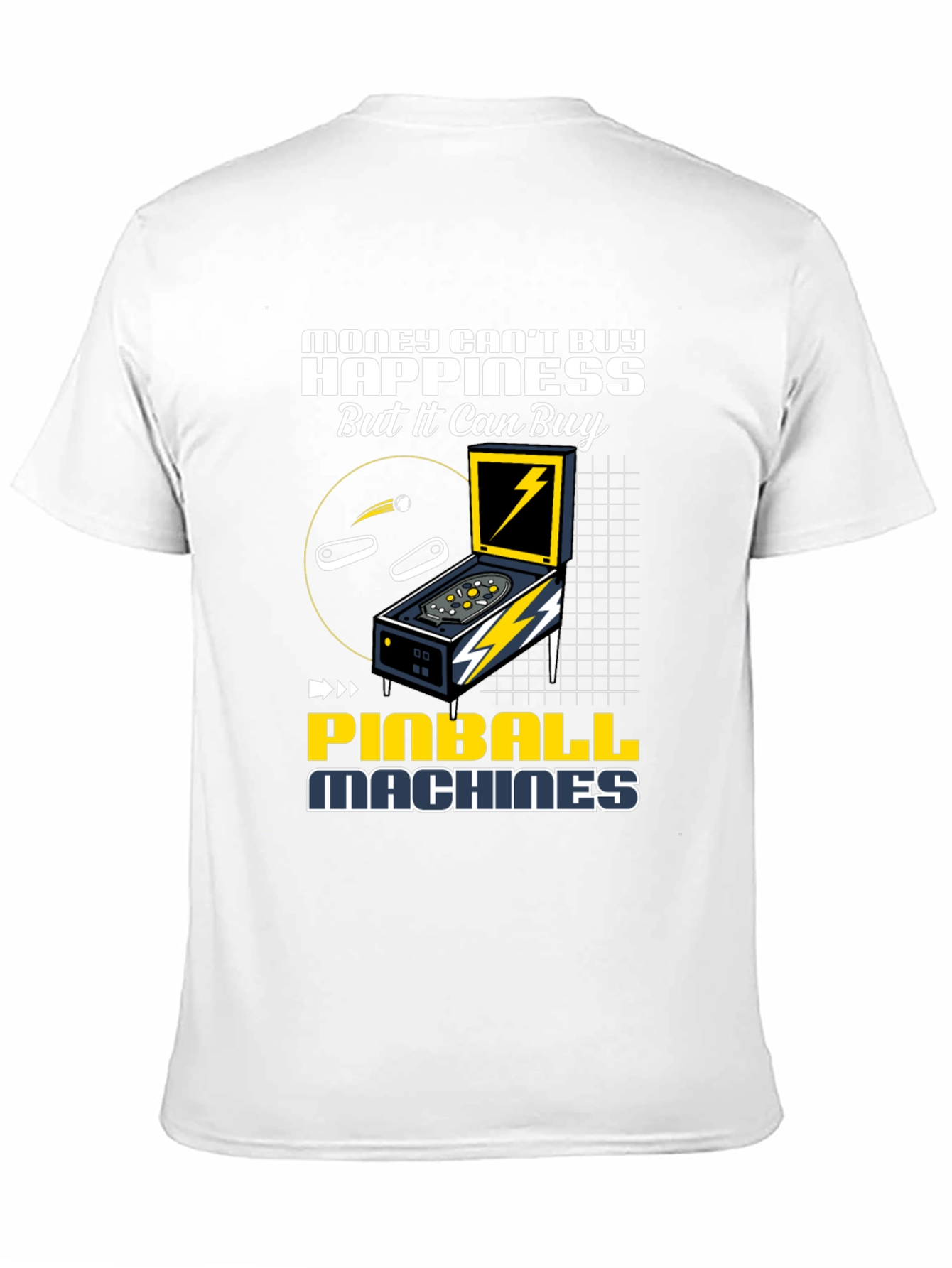 Pinball Machine Graphic Tee - Buy Happiness