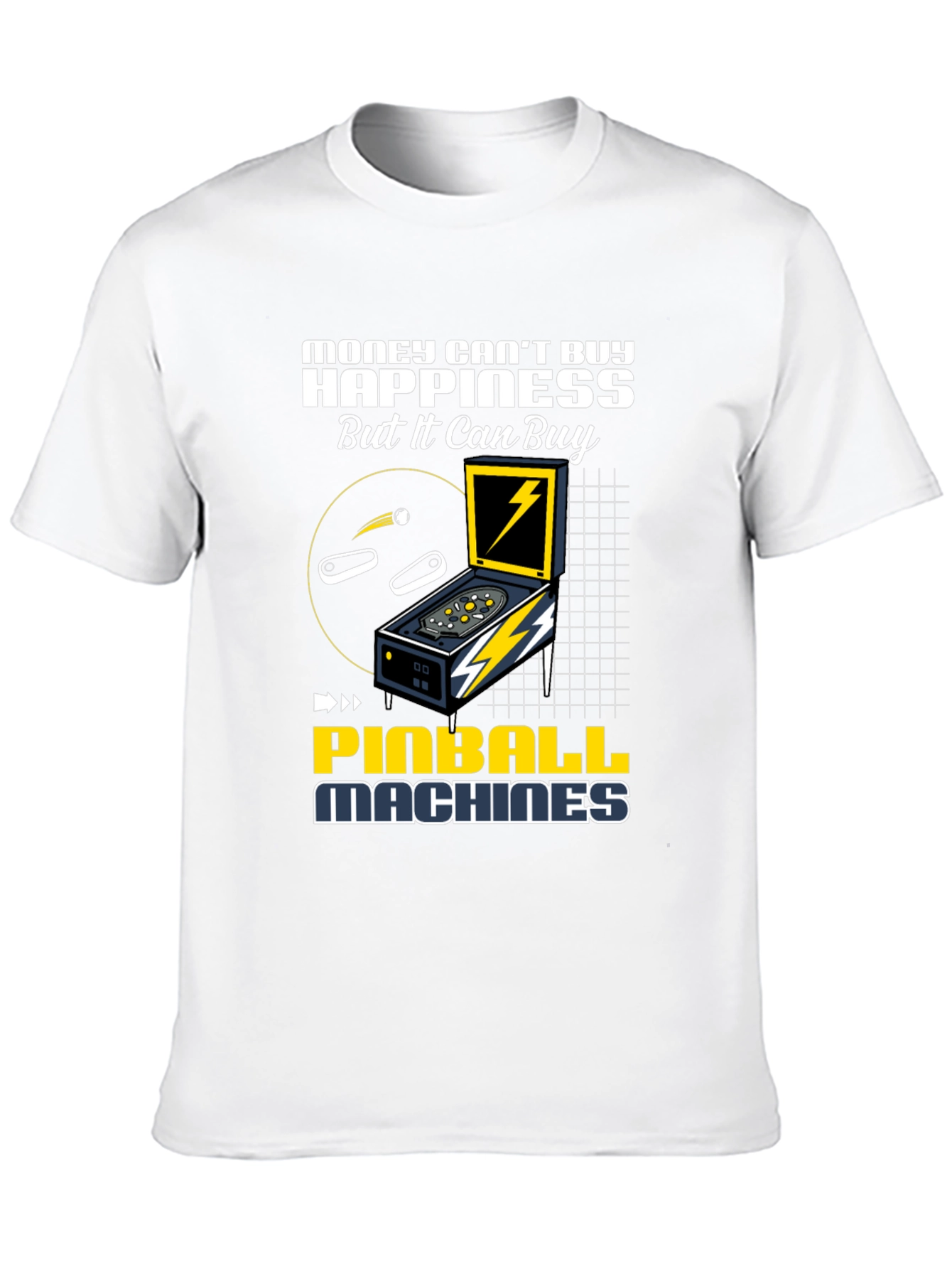 Pinball Machine Graphic Tee - Buy Happiness