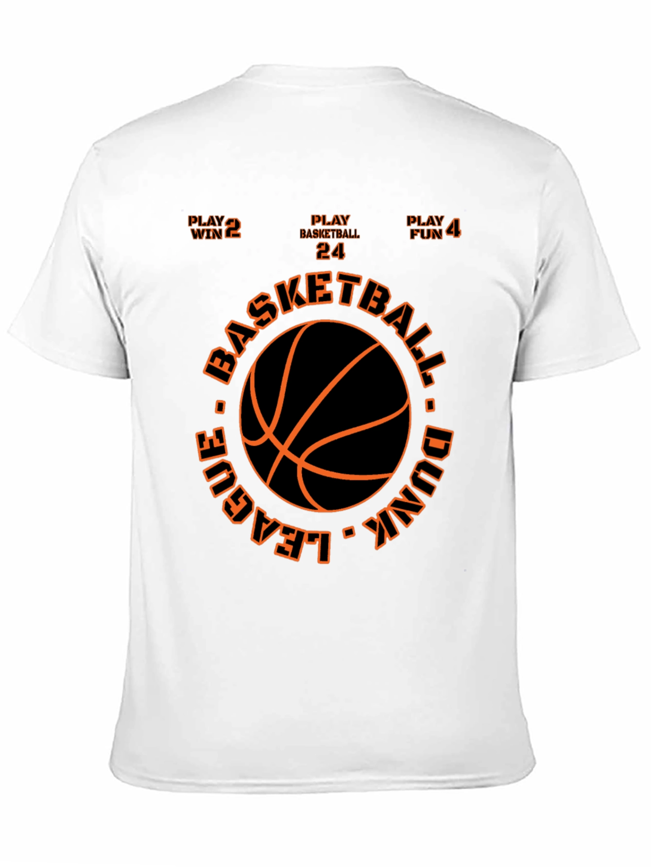 Basketball League Dunk T-Shirt
