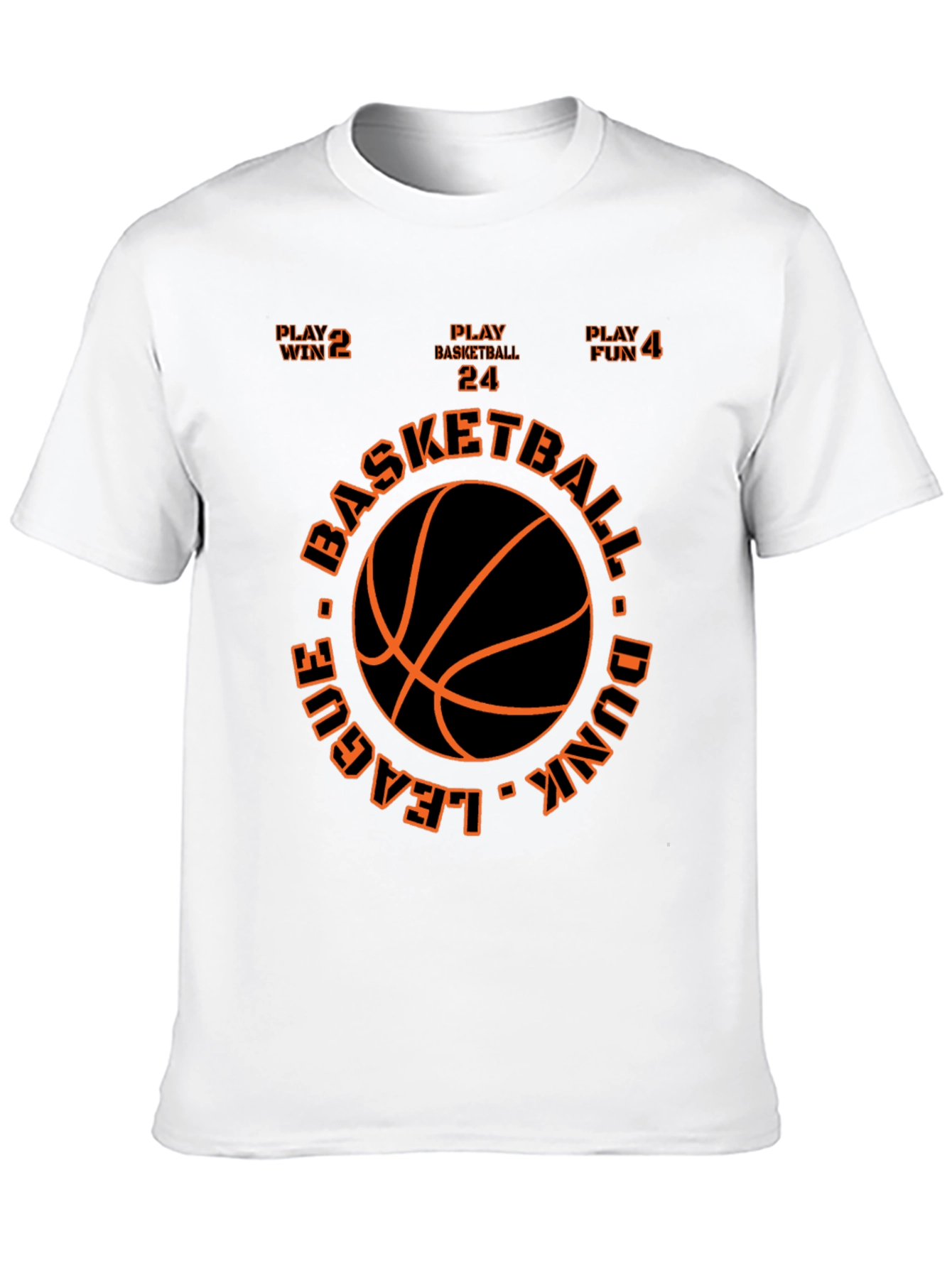 Basketball League Dunk T-Shirt