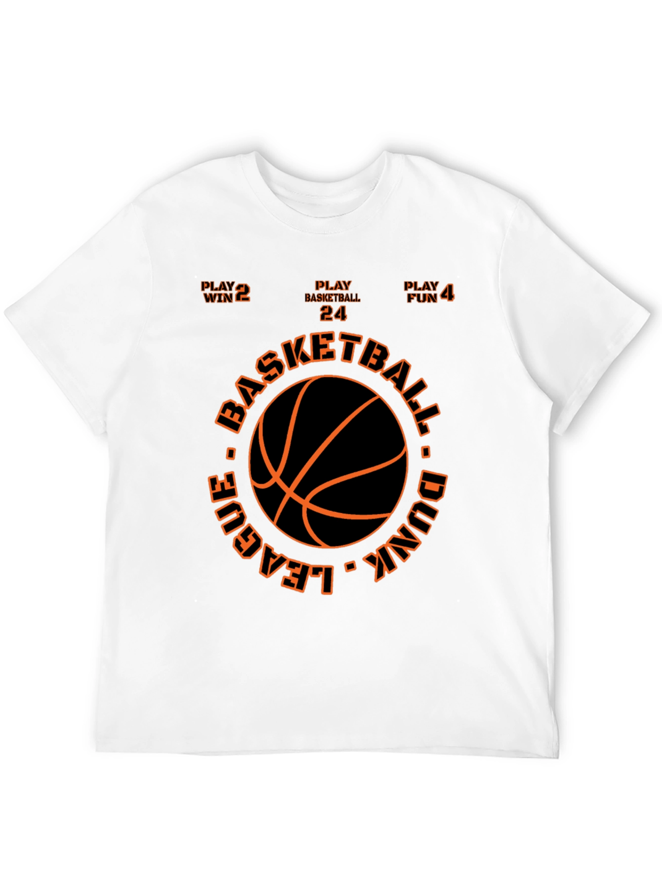 Basketball League Dunk T-Shirt