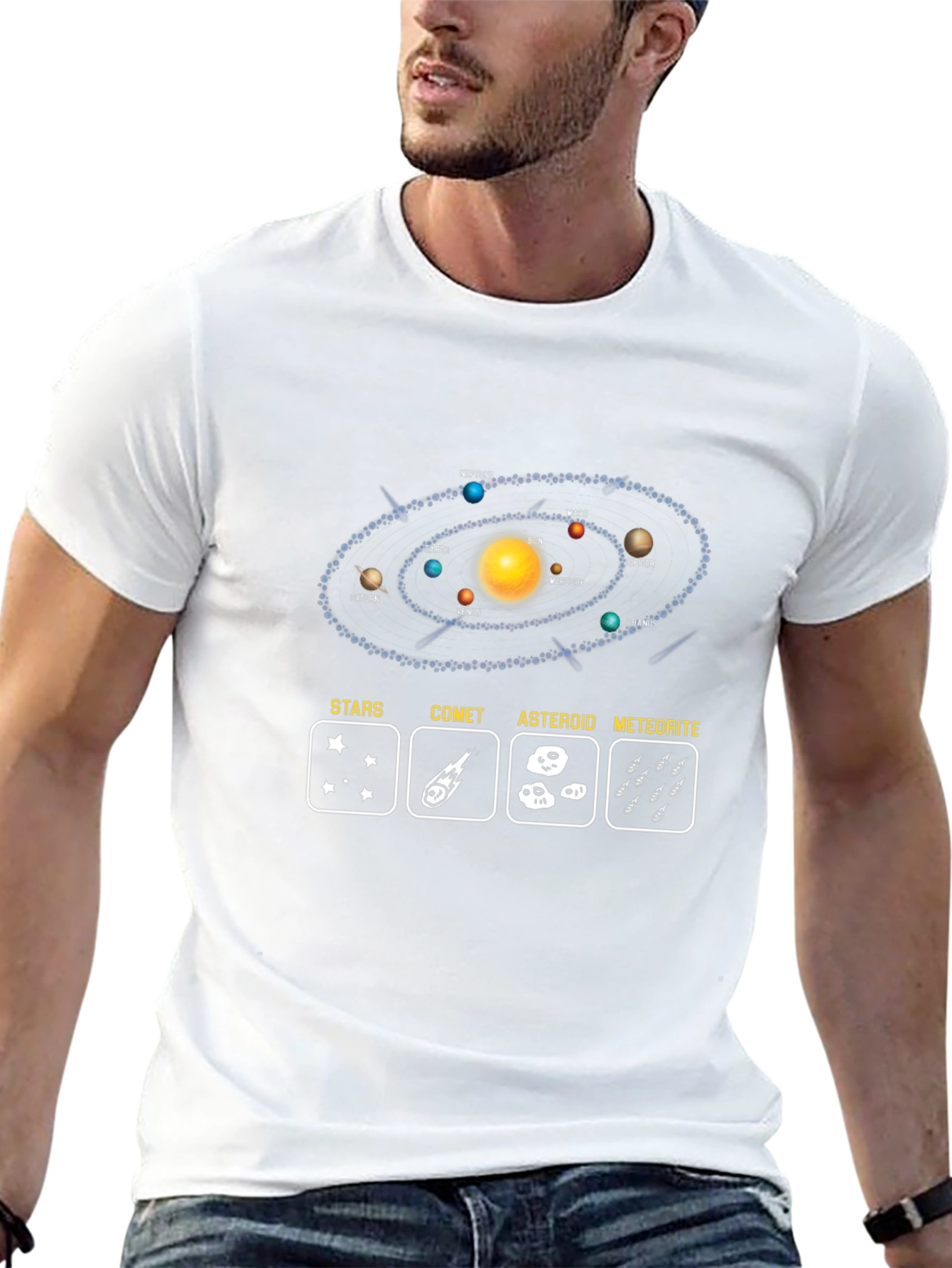 Solar System T-Shirt - Space Science Design