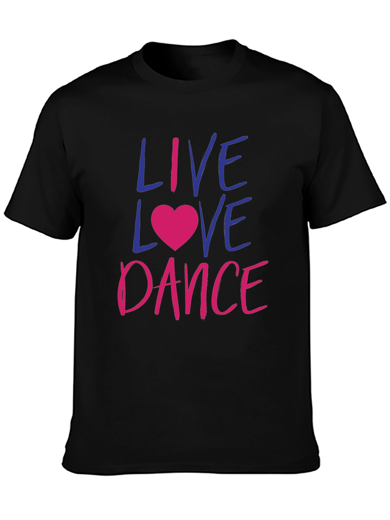 Live Love Dance Graphic Tee Shirt