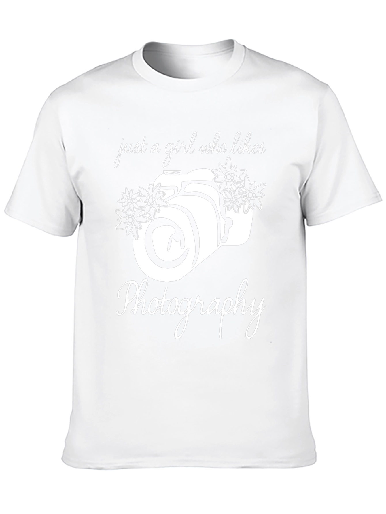 Girl Who Likes Photography T-Shirt