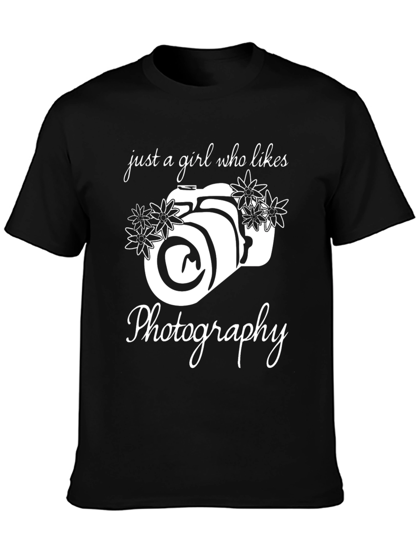 Girl Who Likes Photography T-Shirt