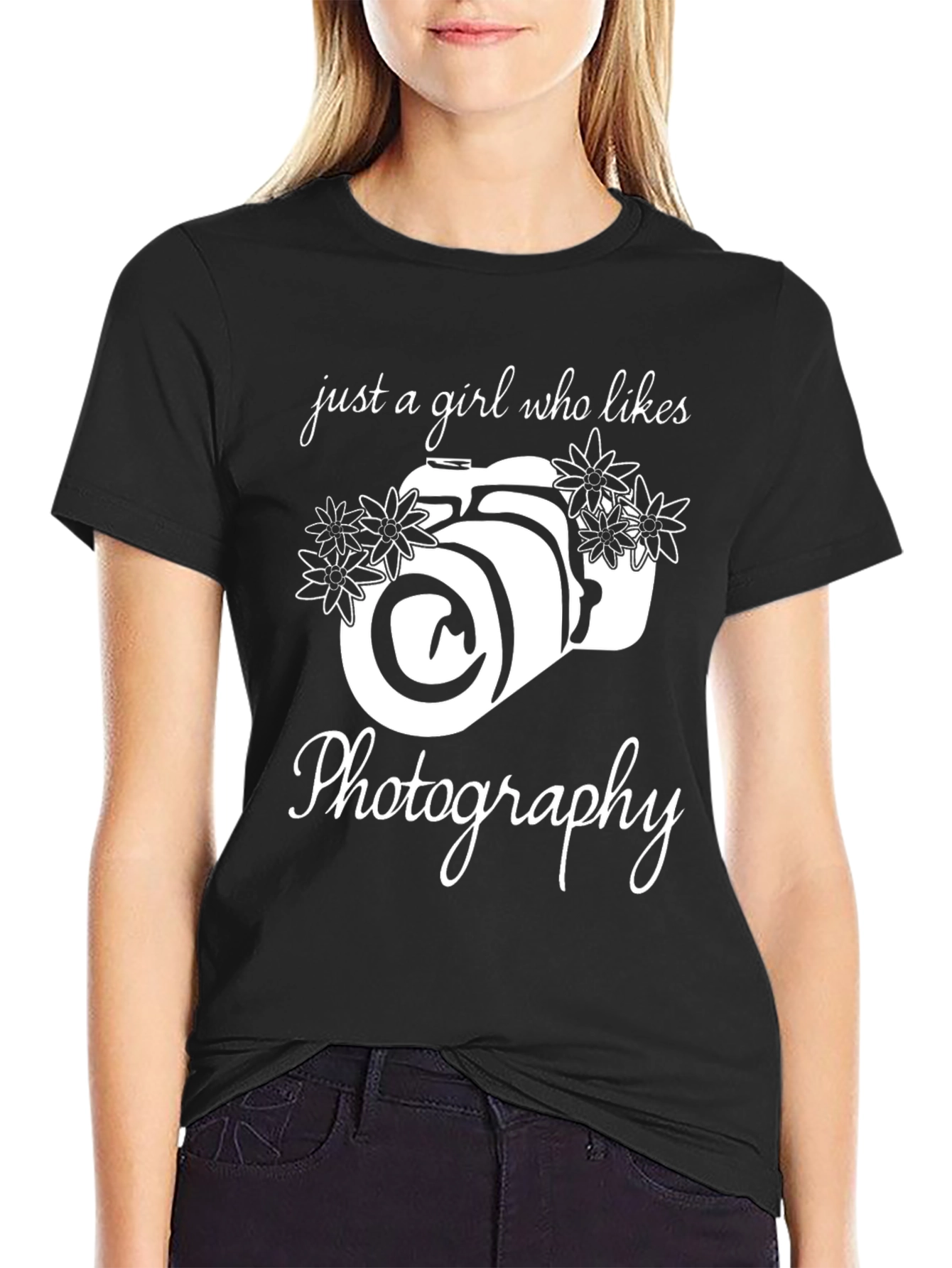 Girl Who Likes Photography T-Shirt