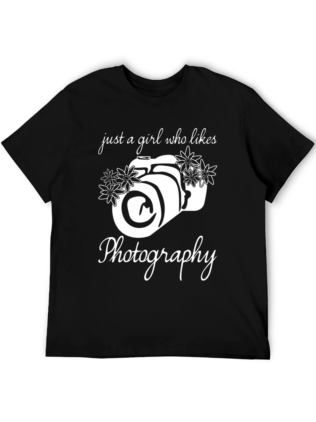 Girl Who Likes Photography T-Shirt