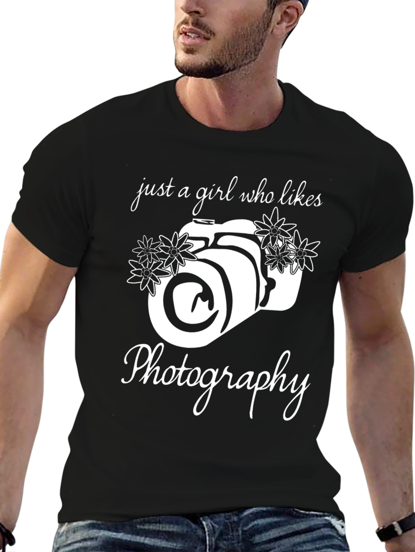 Girl Who Likes Photography T-Shirt