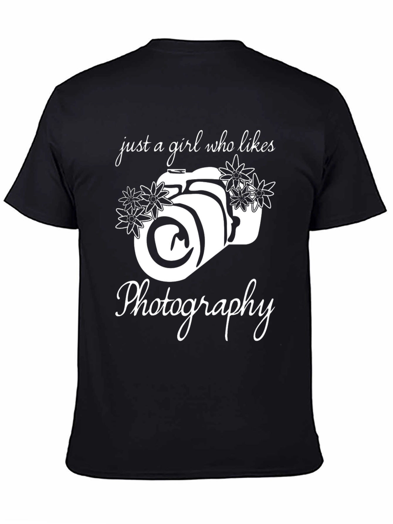 Girl Who Likes Photography T-Shirt
