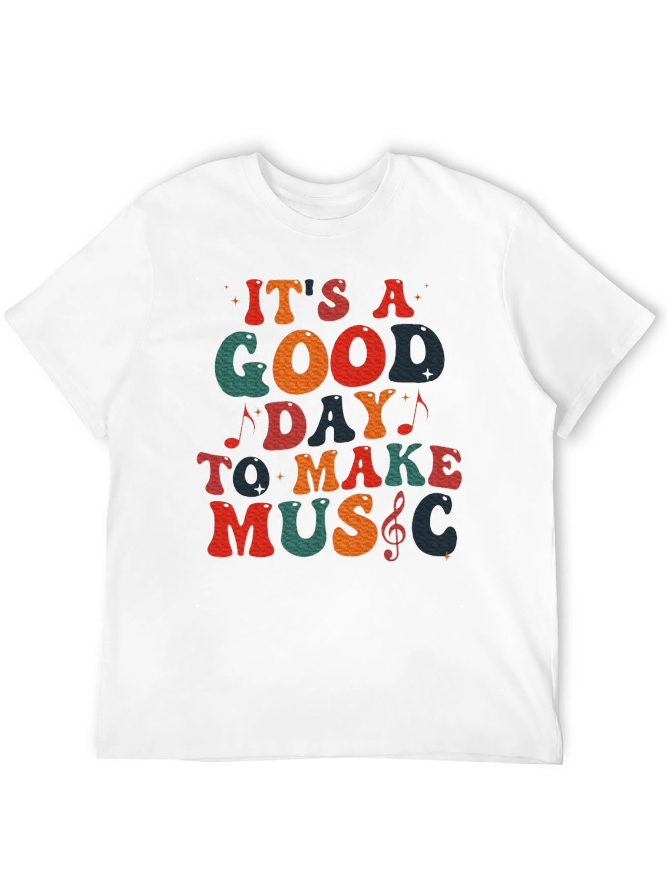 Its A Good Day To Make Music Black T-Shirt