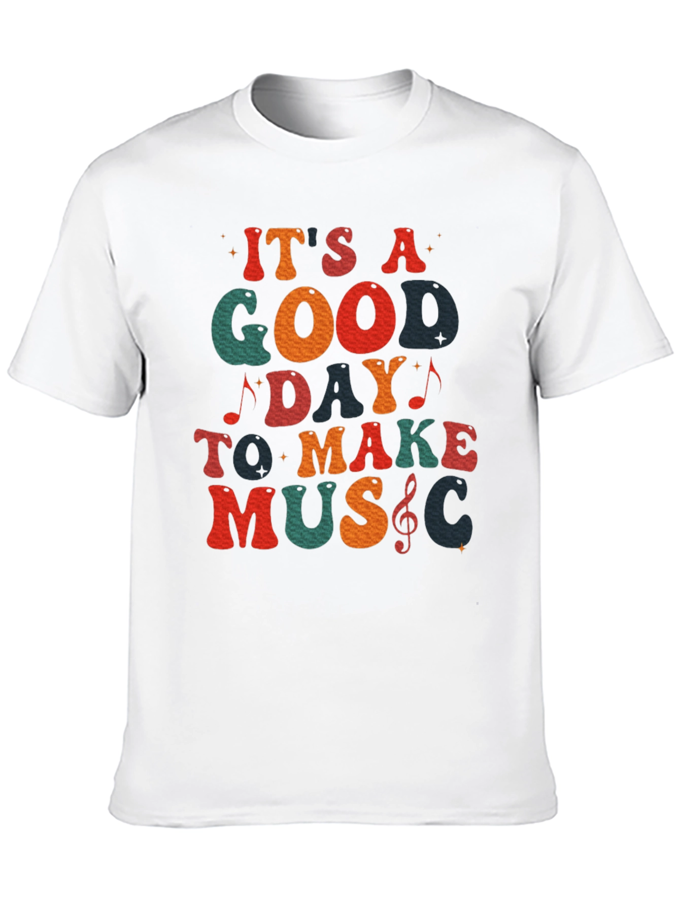 Its A Good Day To Make Music Black T-Shirt