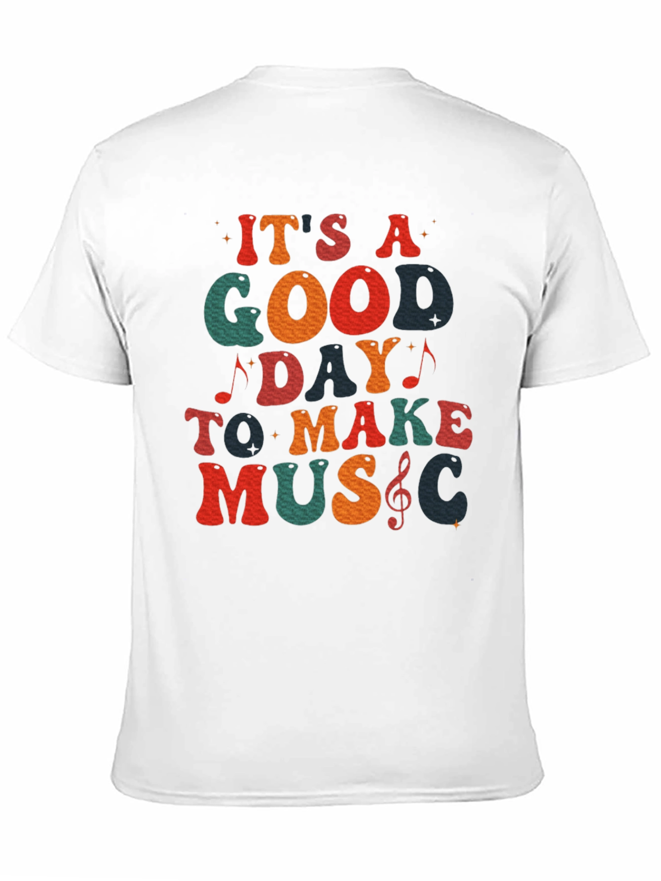 Its A Good Day To Make Music Black T-Shirt