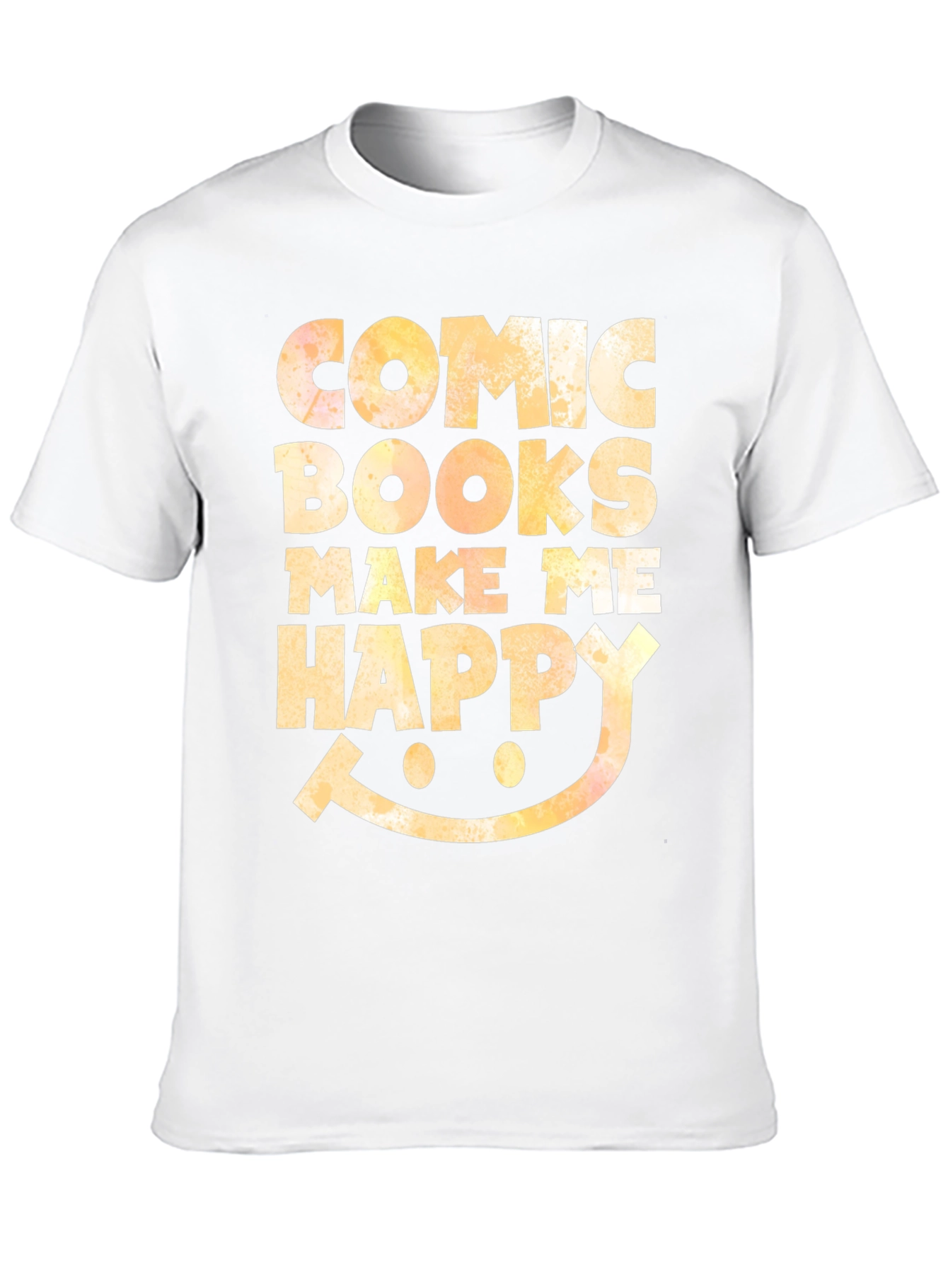 Comic Books Make Me Happy Graphic Tee