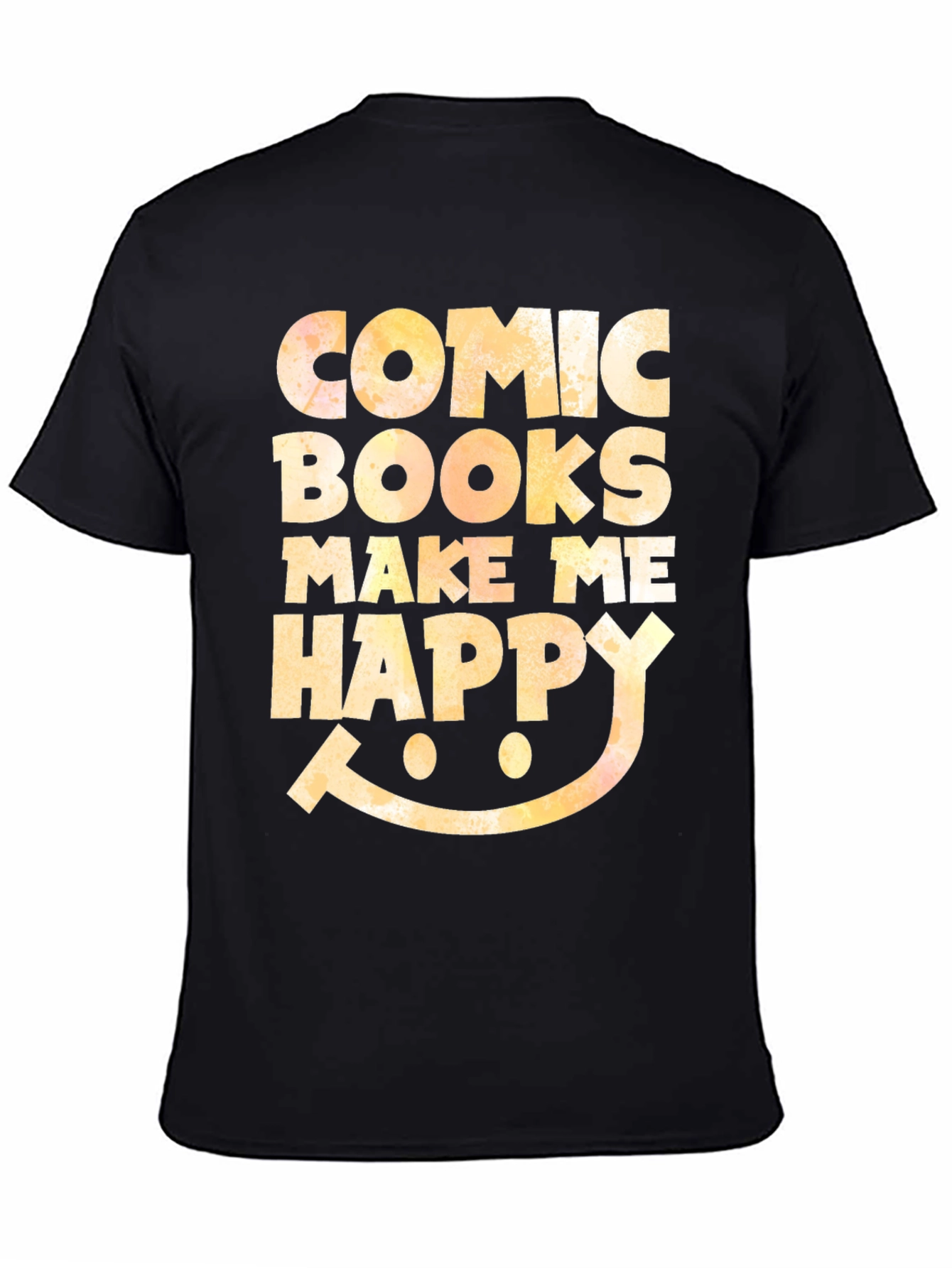 Comic Books Make Me Happy Graphic Tee