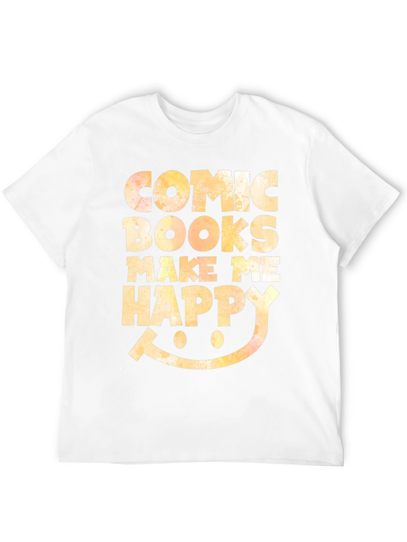 Comic Books Make Me Happy Graphic Tee