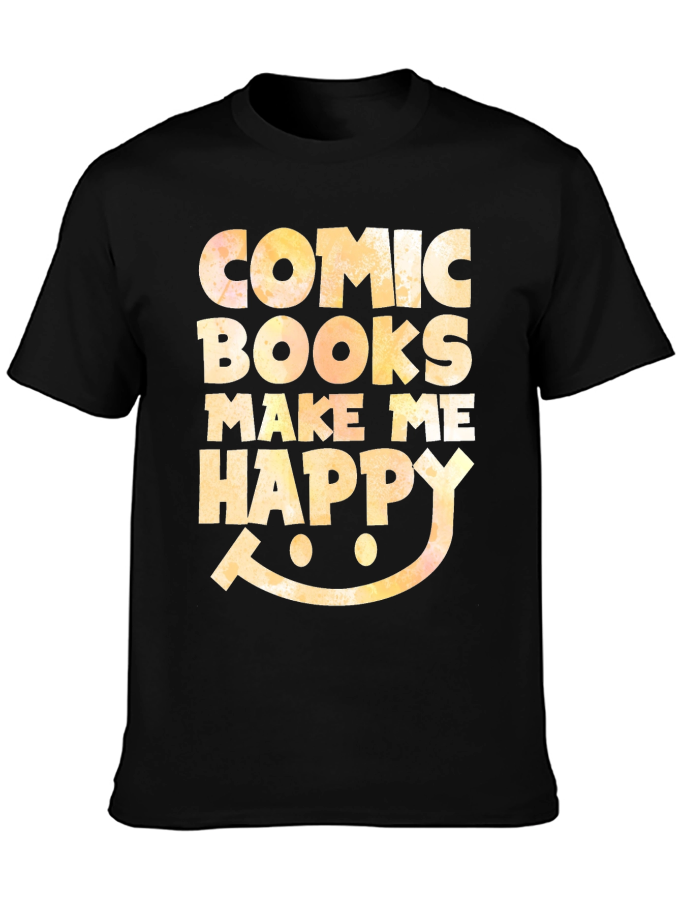 Comic Books Make Me Happy Graphic Tee