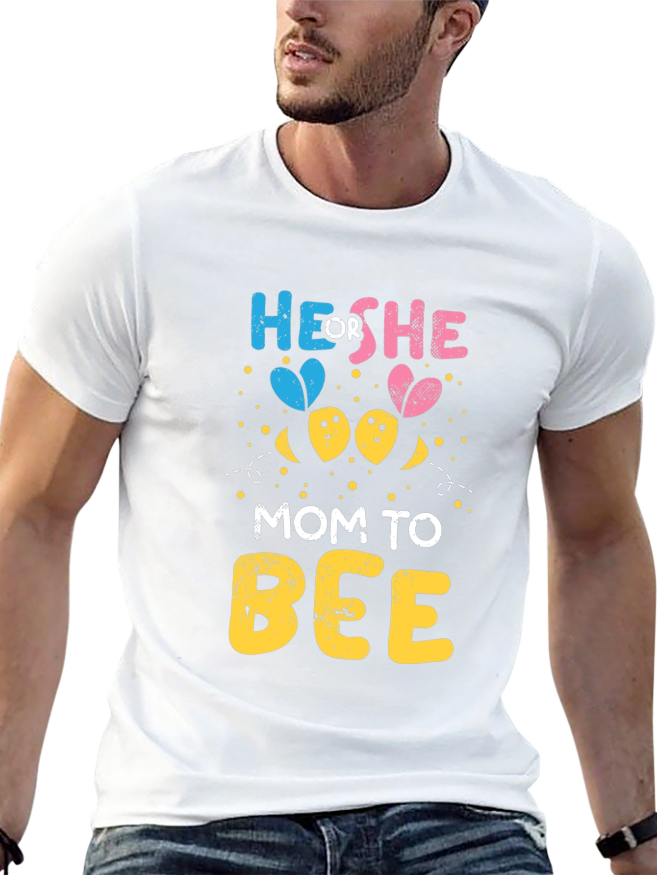 Mom to Bee Gender Reveal T-Shirt